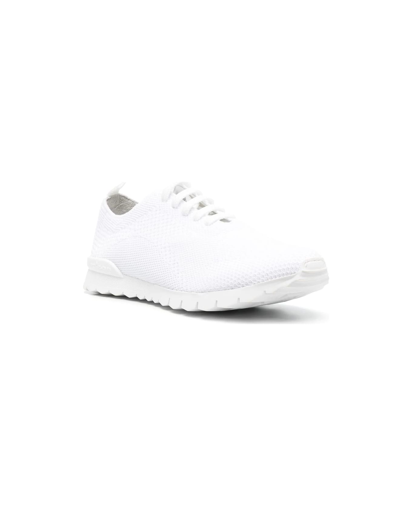 Kiton White ''fit'' Running Sneakers - White