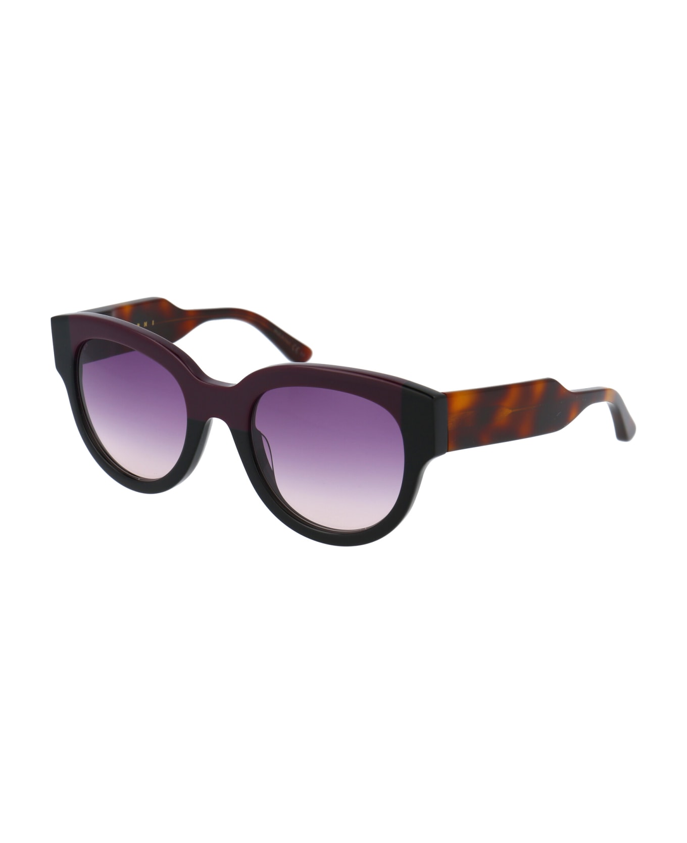 Marni Eyewear Me600s Sunglasses - 600 WINE BLACK