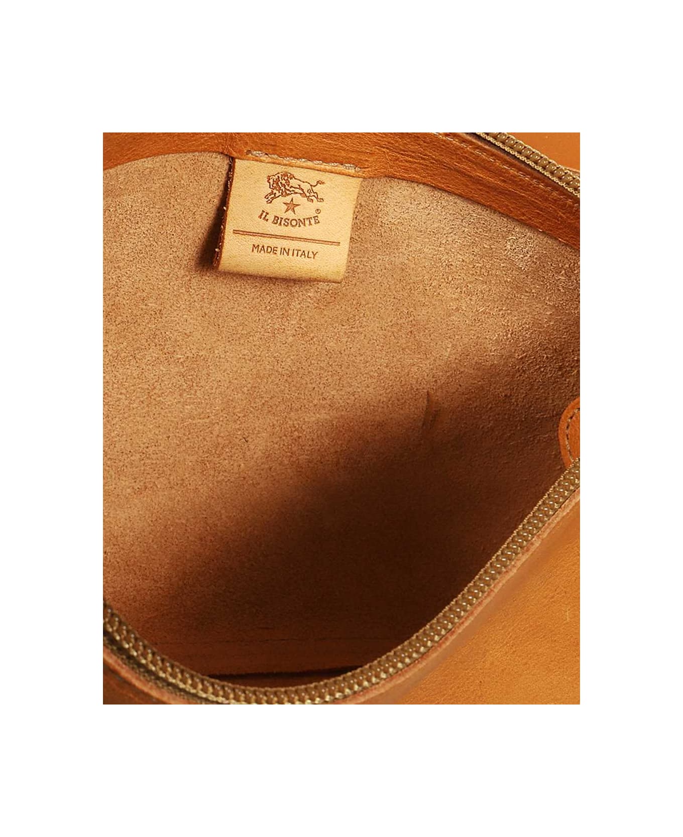 Il Bisonte Leather Shoulder Bag - brown