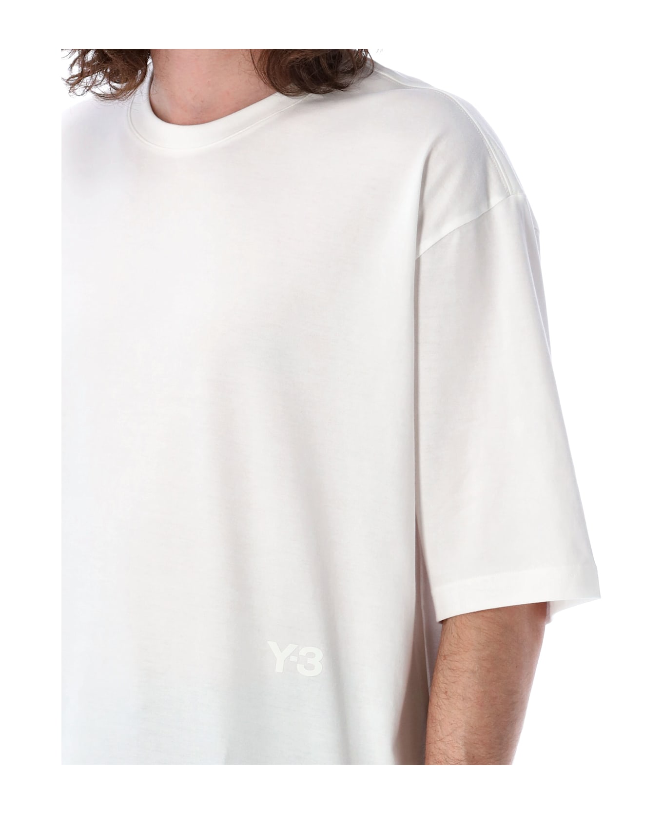 Y-3 Classic Over Tee - WHITE