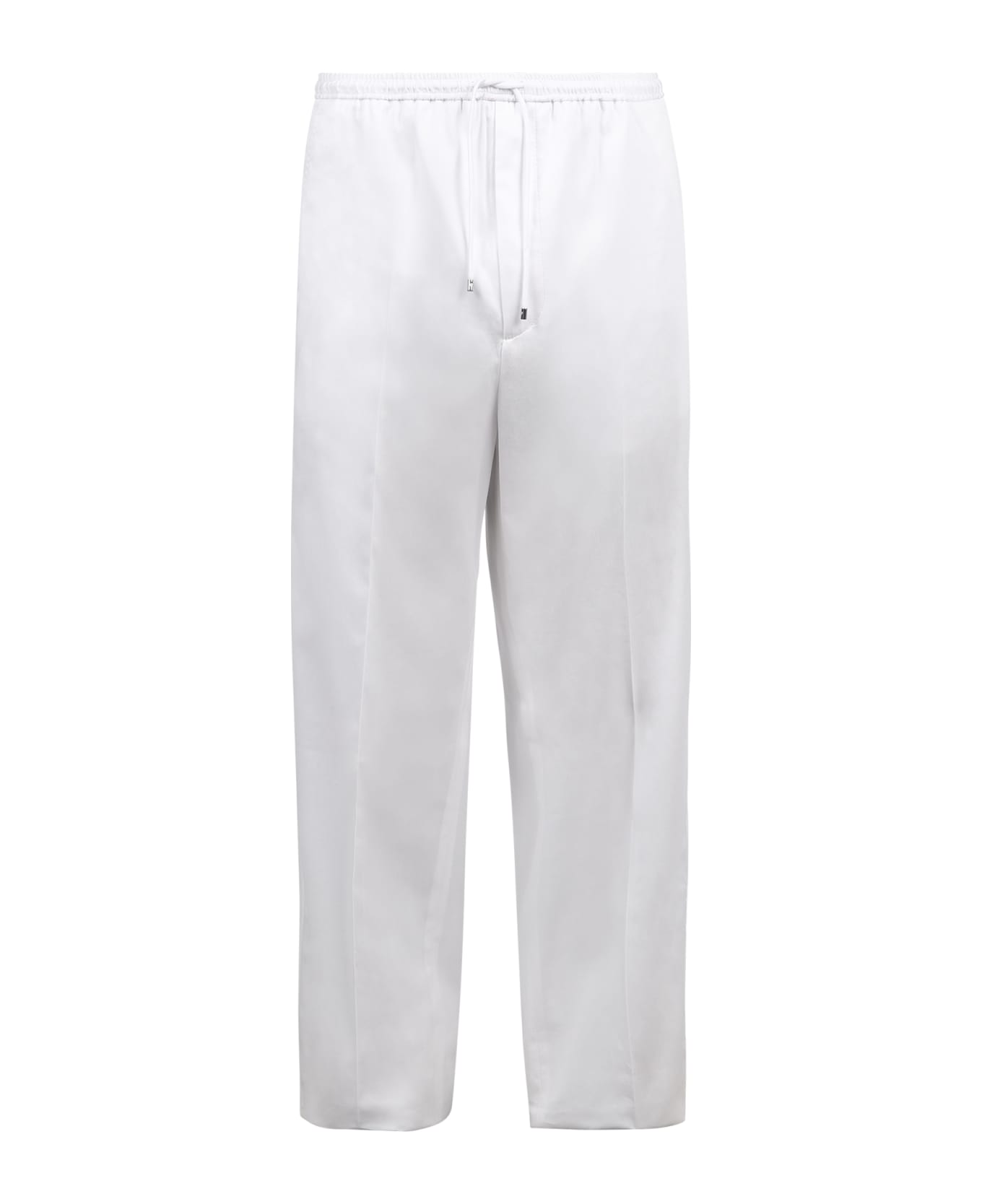Valentino Cotton Trousers - White