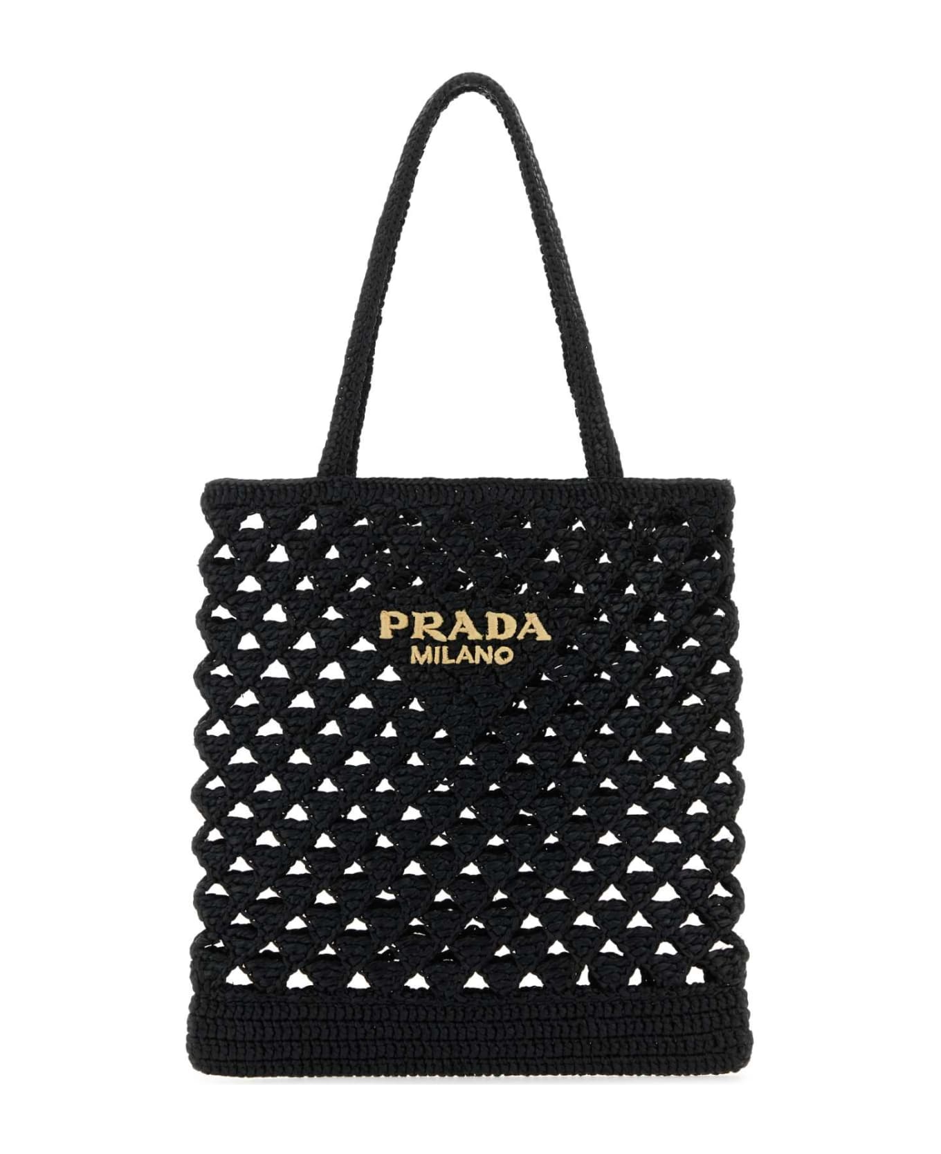 Prada Black Straw Handbag - NEROC