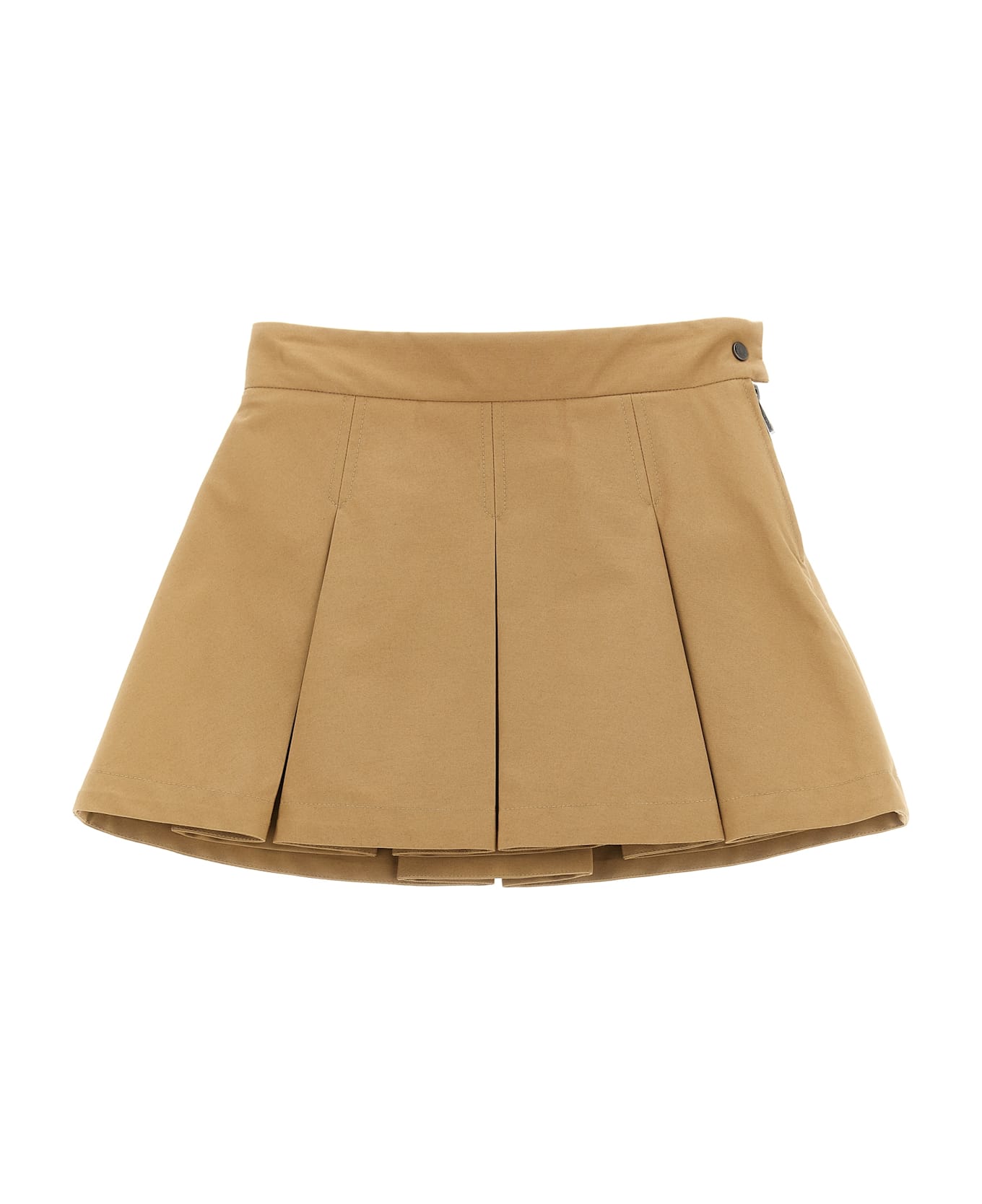 Moncler Pleated Skirt - Beige