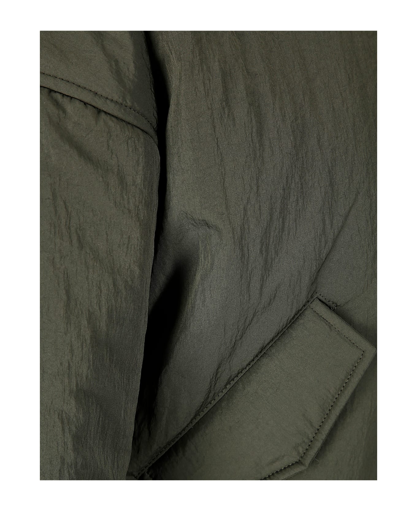 ジャケット [Cecilie Bahnsen]Ubon Jacket Recycled Taffeta Grey Olive Cecilie Bahnsen Ubon Jacket Recycled Taffeta Grey Olive