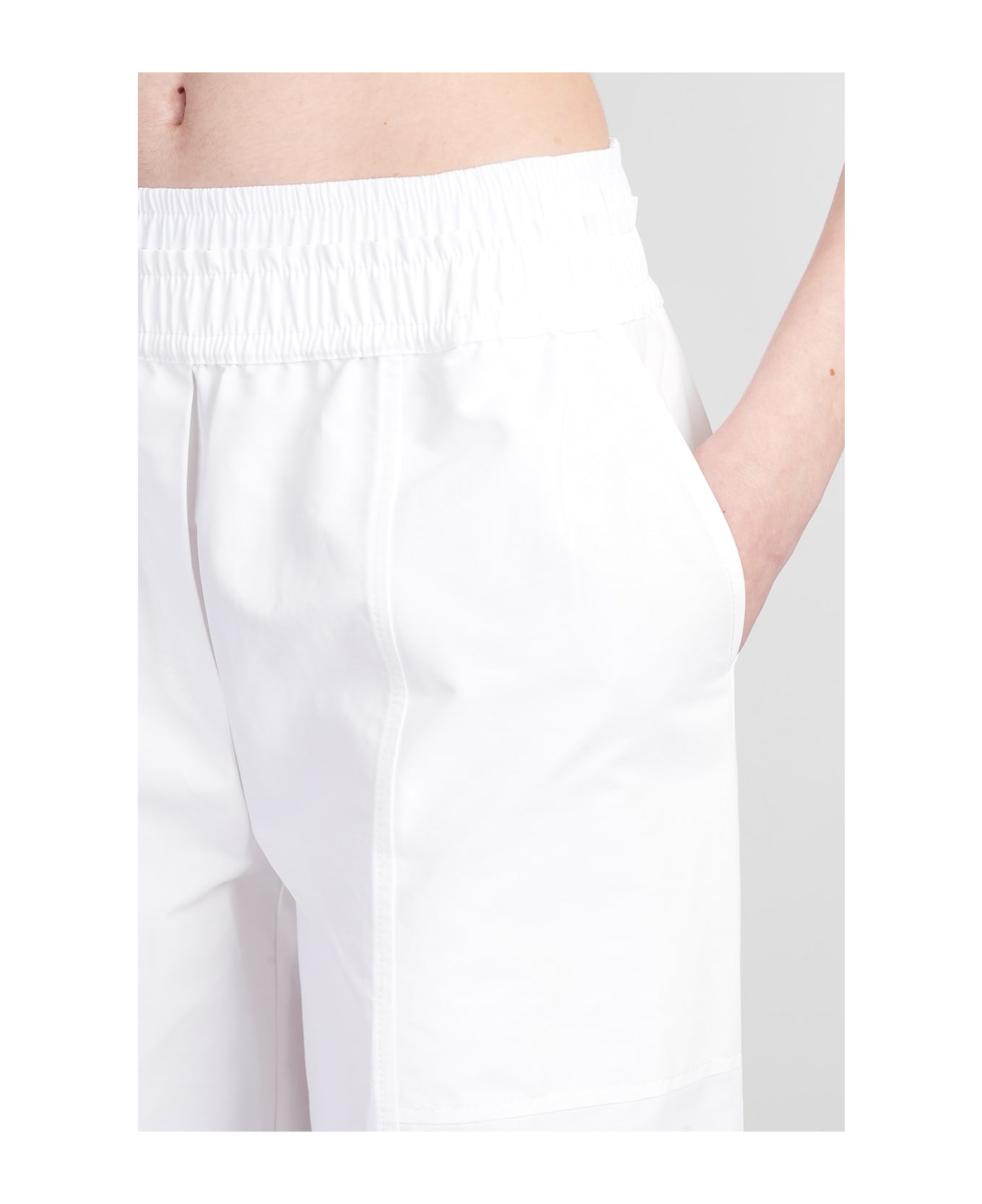 Simkhai Olly Pants In White Cotton - white