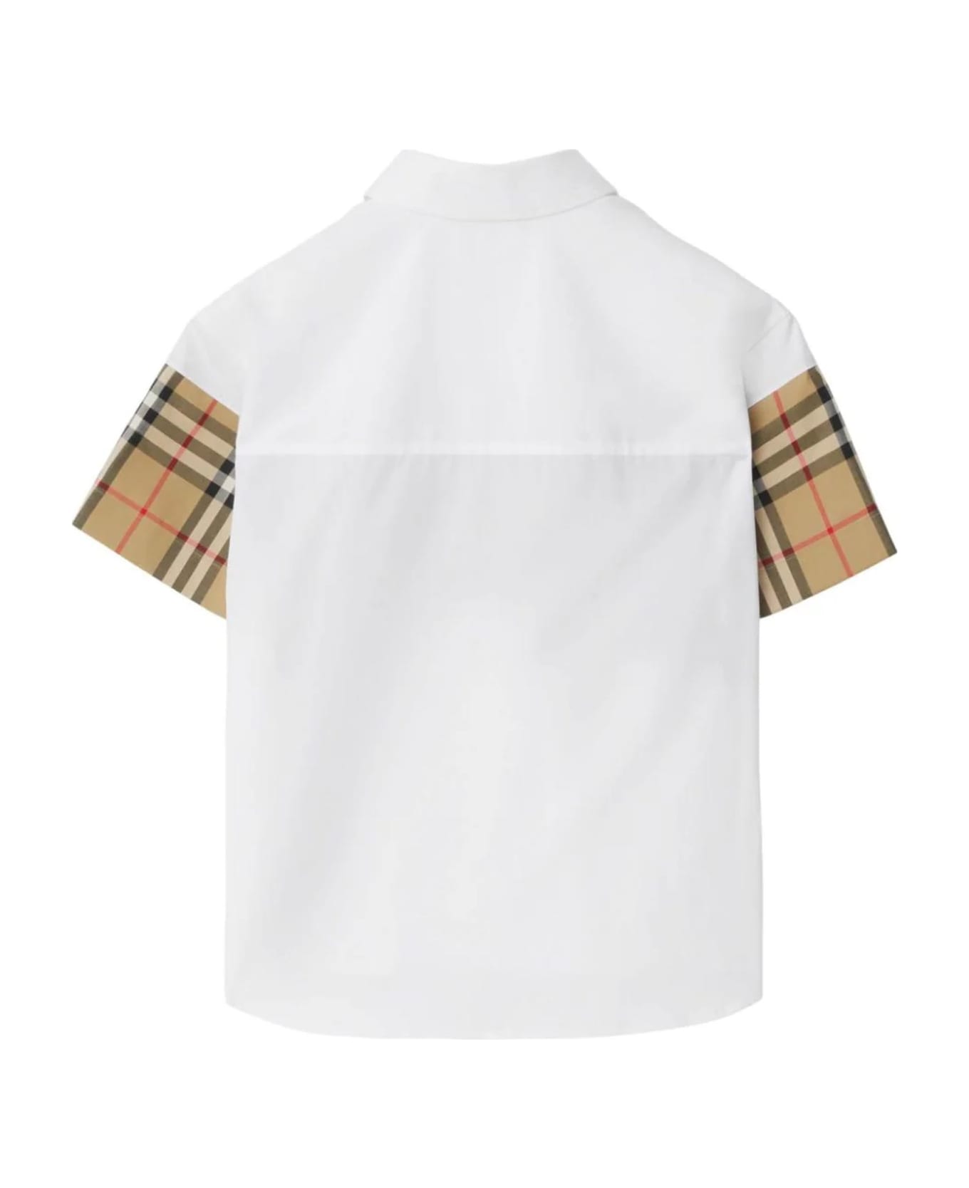 Burberry Kids Shirts White - White