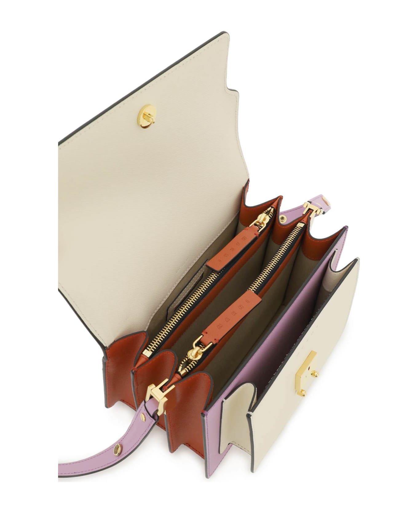 Marni Medium Trunk Shoulder Bag - Purple ショルダーバッグ