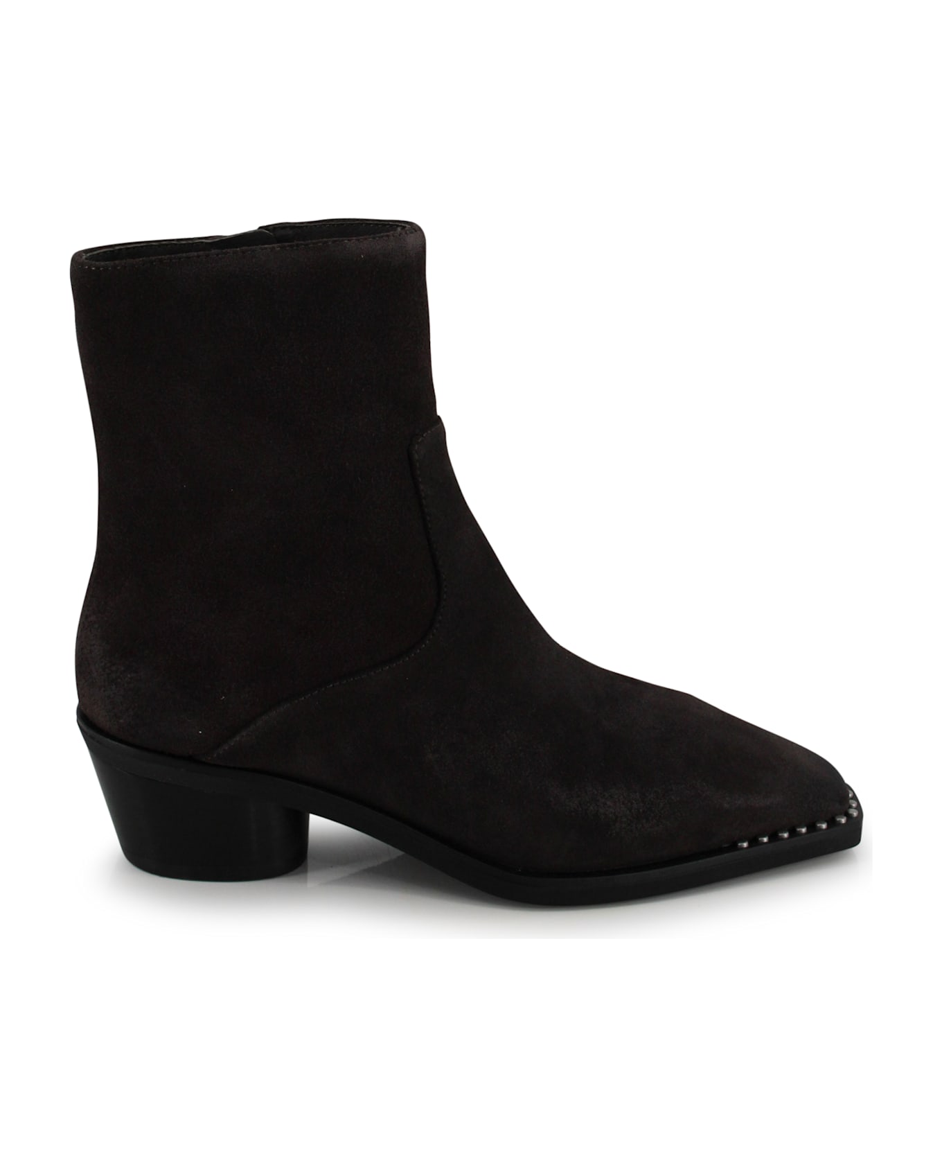 Ash Suede Ankle Boots. - Suede