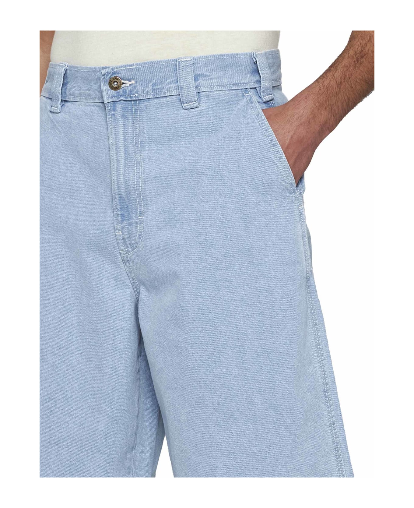 Dickies Shorts - Vntg blue ショートパンツ