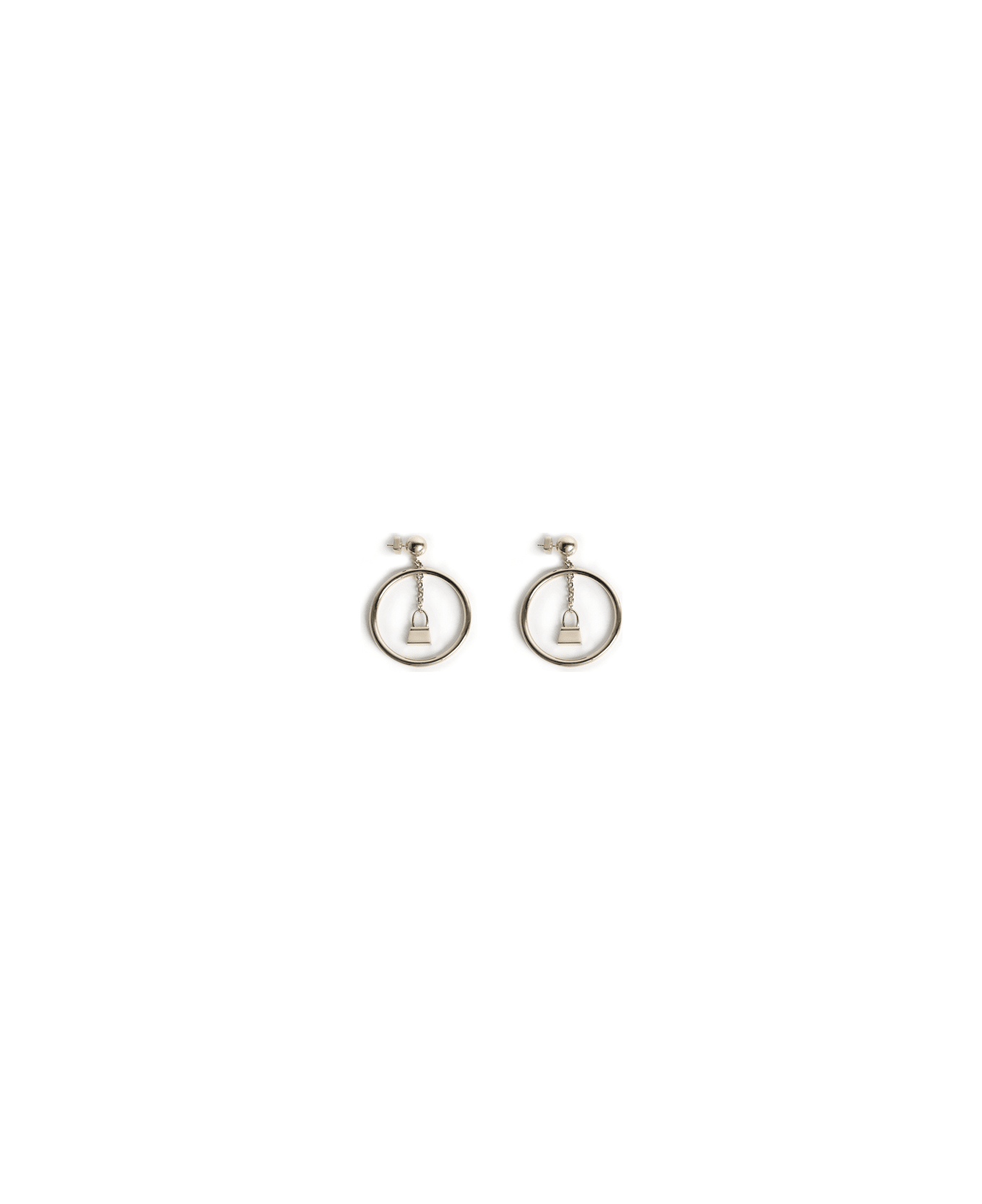Jacquemus Le Chiquito Cirle Earring - Light gold