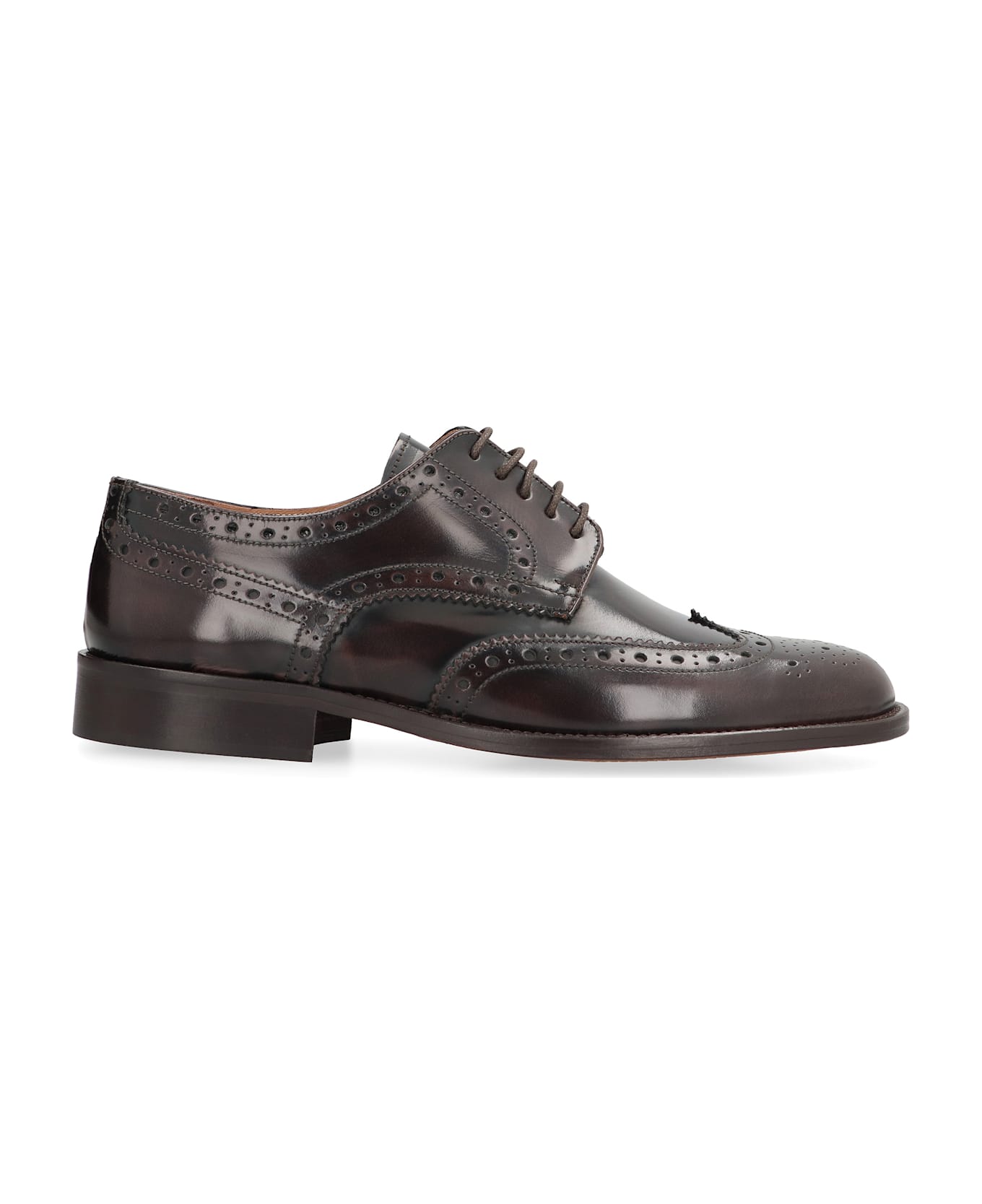 Bruno Magli Leather Lace-up Shoes - brown