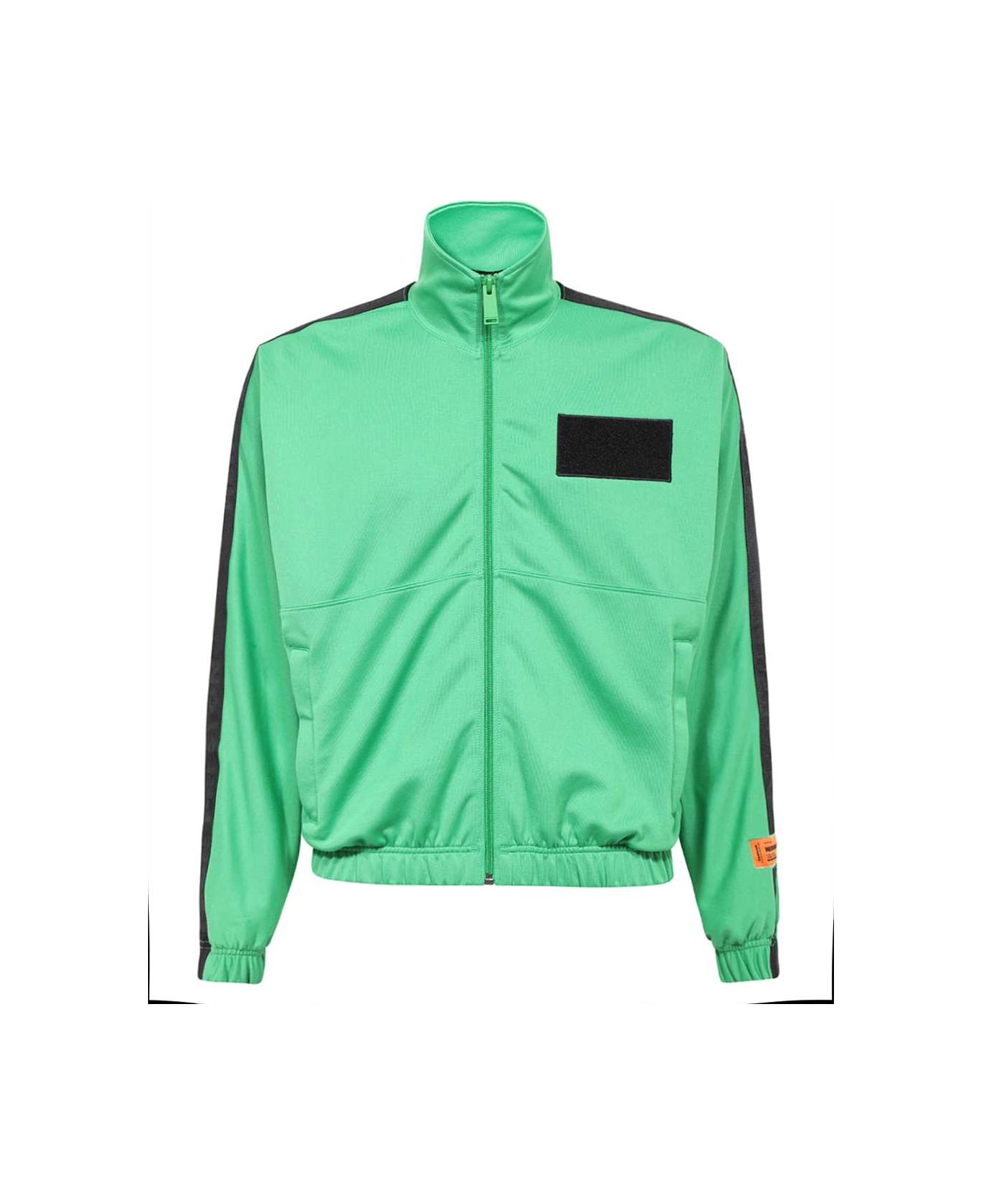 HERON PRESTON Techno Fabric Sweatshirt - green