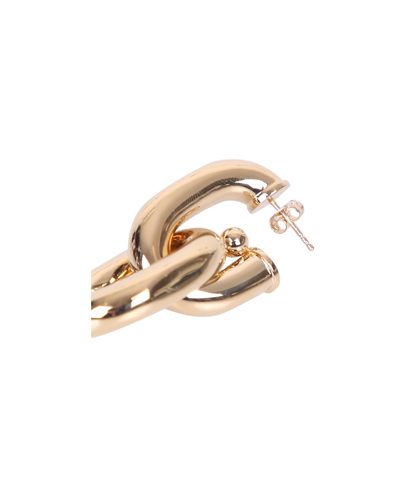 Paco Rabanne Xl Link Double Hoop Earrings - GOLD