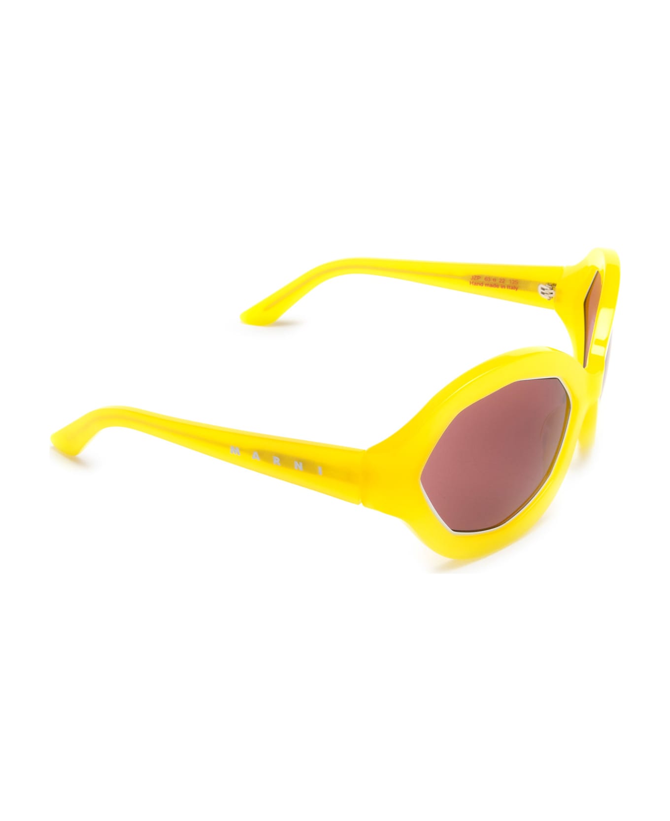 Marni Eyewear Cumulus Cloud Yellow Sunglasses - Yellow サングラス
