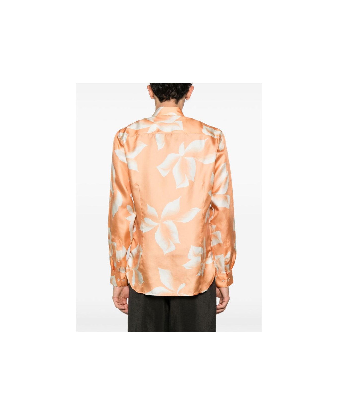 Dries Van Noten Shirt - ORANGE/NEUTRALS
