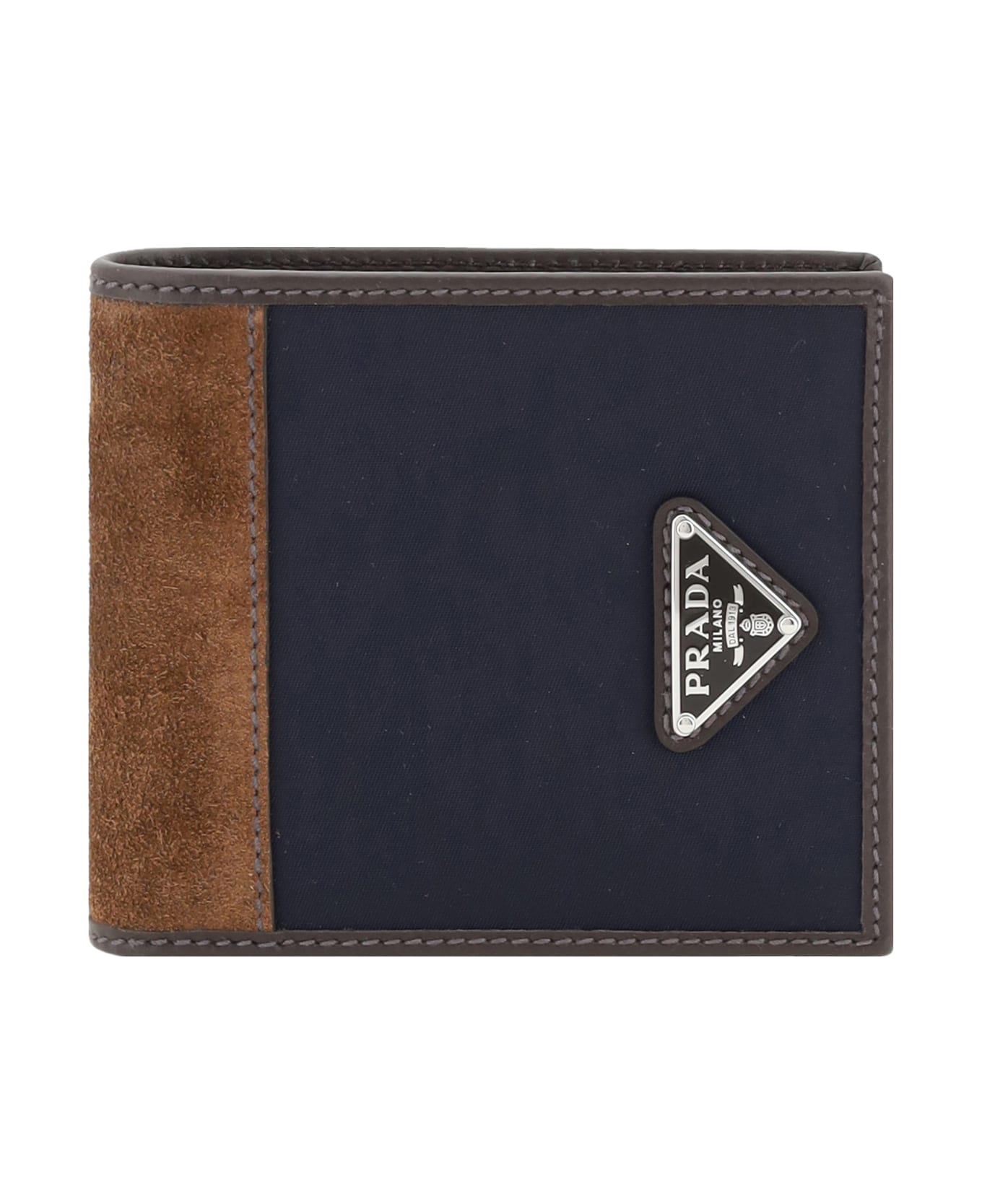 Prada Wallet - Blu+caffe
