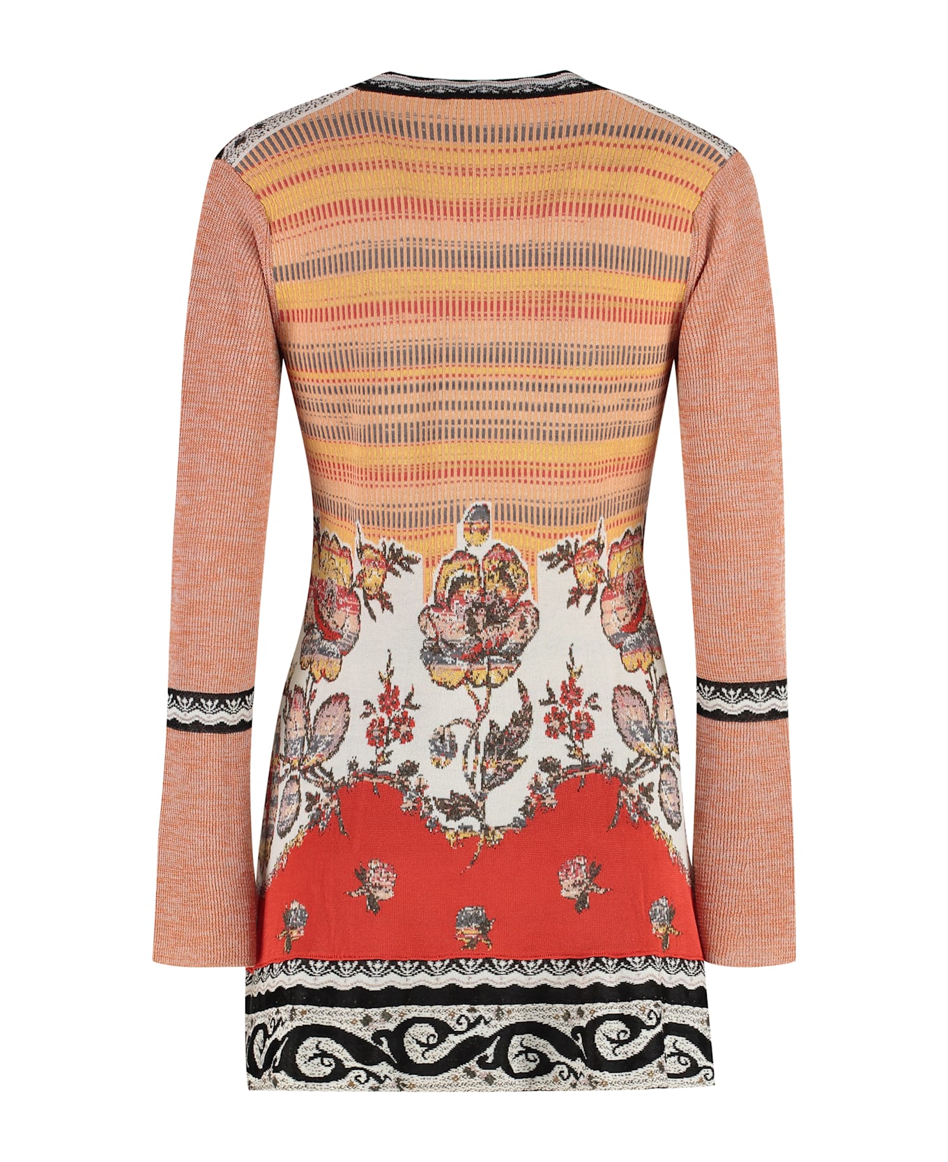 Etro Jacquard Knit Cardigan - Multicolor
