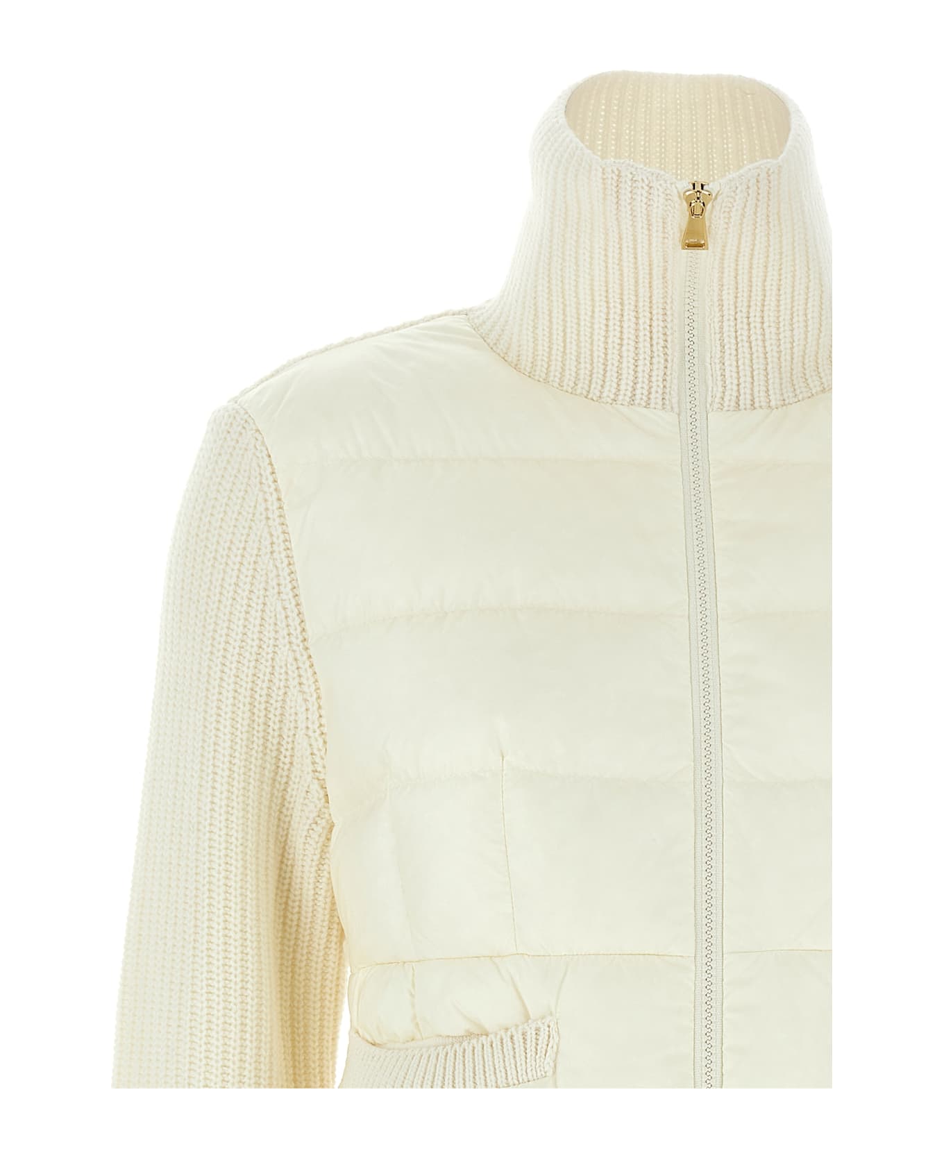 Moncler Tricot Cardigan - White