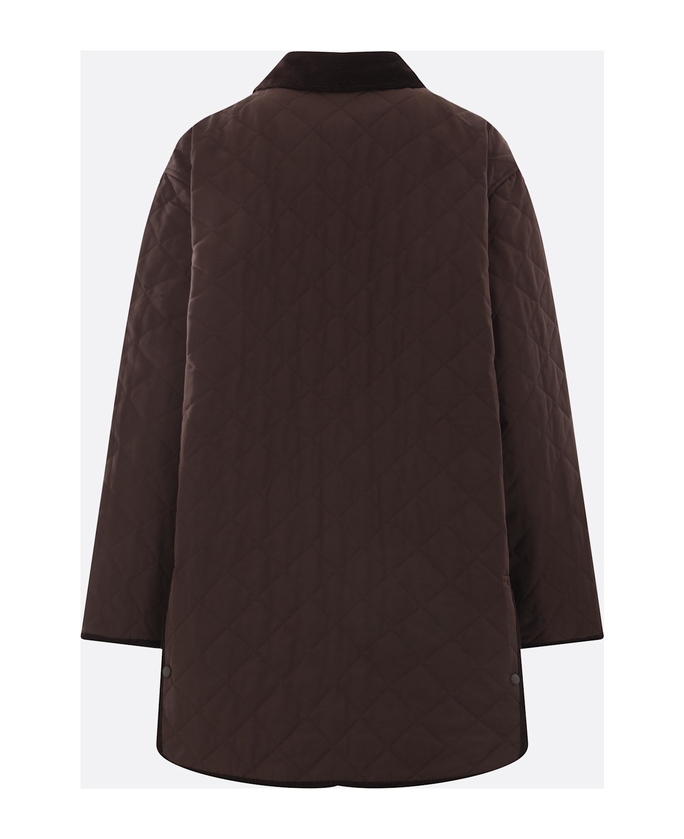 Totême Nylon Quilted Jacket - Brown