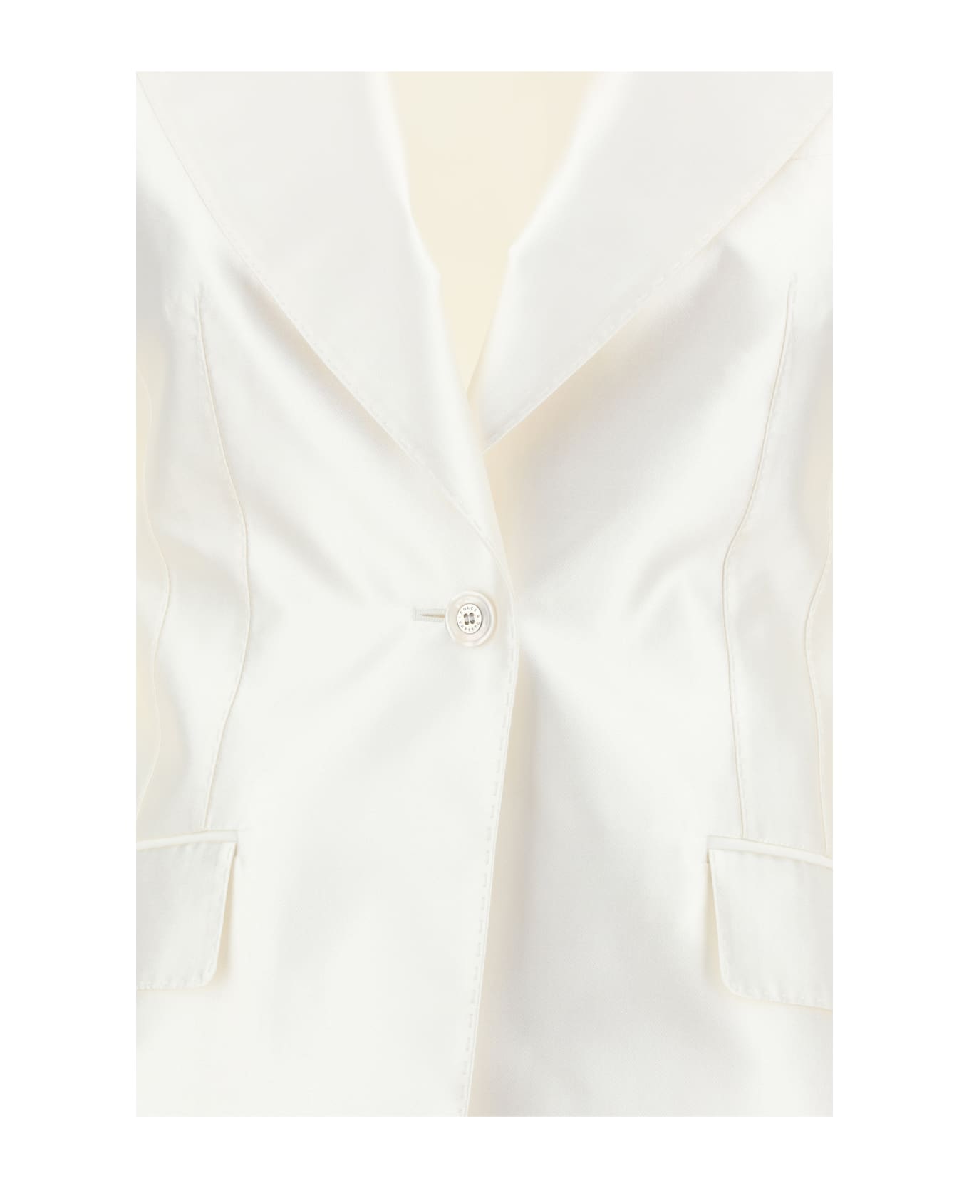 Dolce & Gabbana Blazer Jacket - BIANCO NATURALE (White)