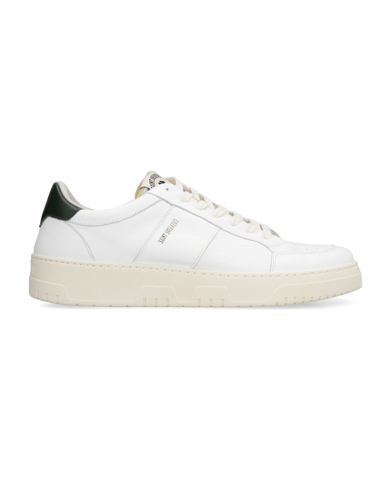 Saint Sneakers Golf Leather Low-top Sneakers - White/green