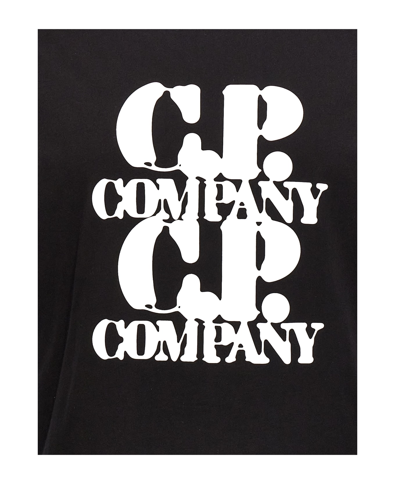 C.P. Company 'graphic' T-shirt - Black