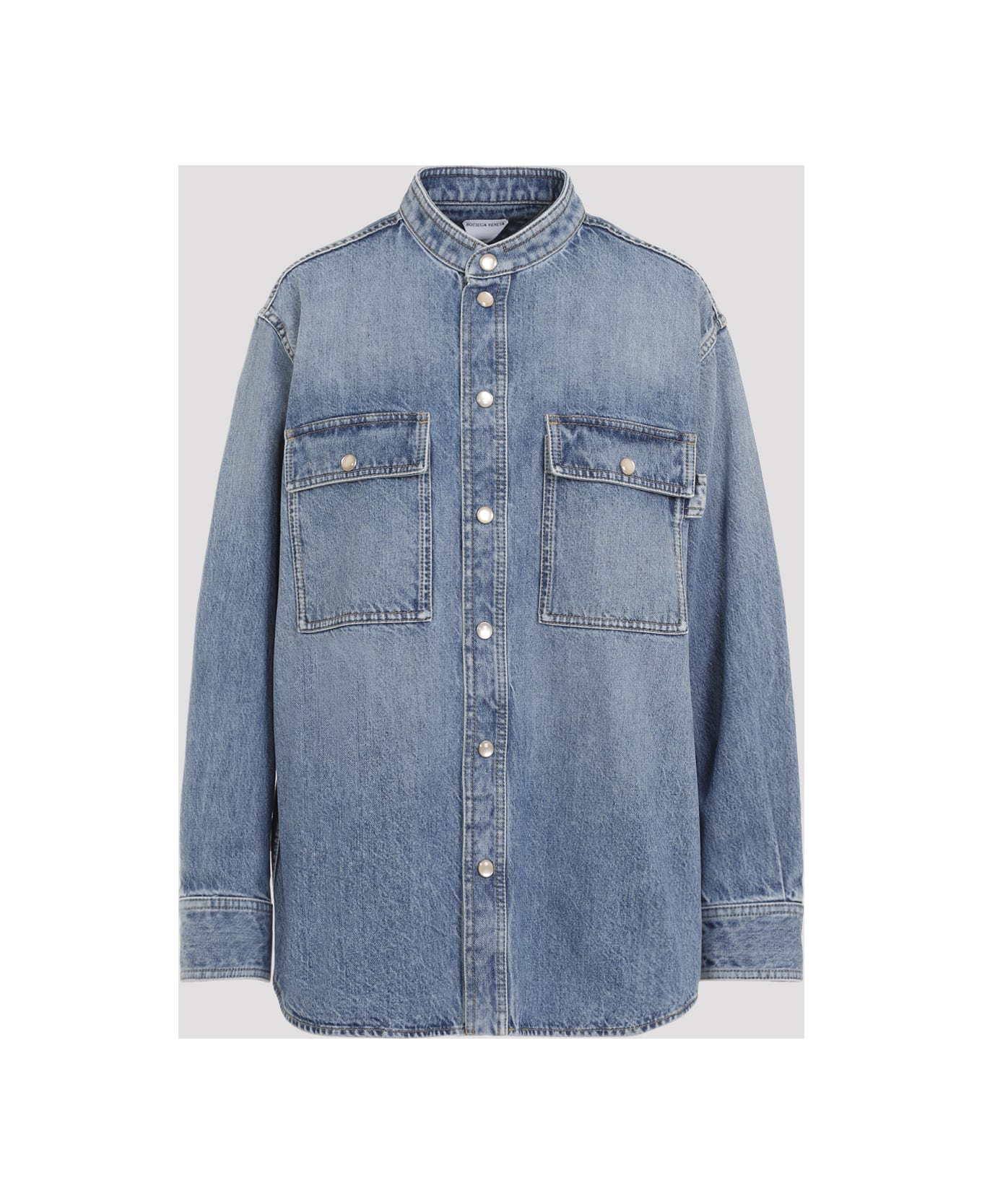 Bottega Veneta Vintage Denim Shirt - Mid Blue