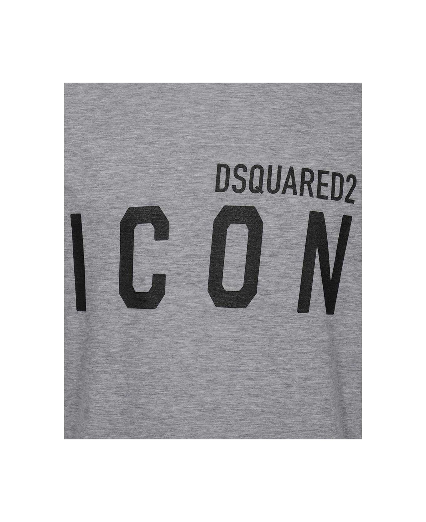 Dsquared2 Icon Cotton T-shirt - grey