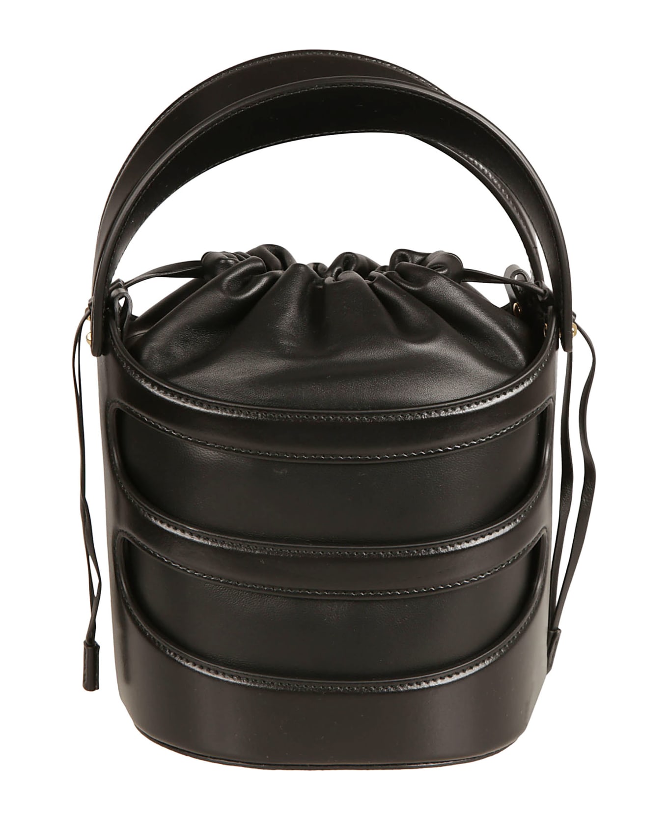 Alexander McQueen The Rise Bucket Bag - Black