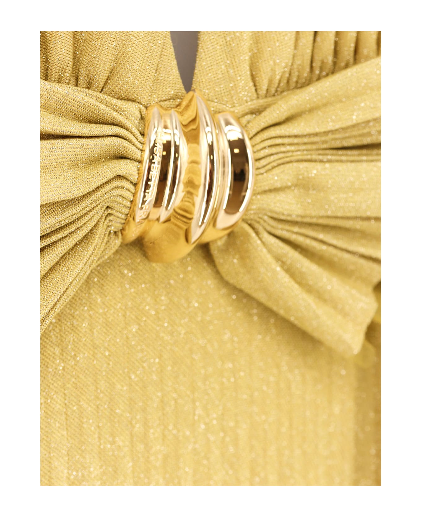 Elisabetta Franchi Red Carpet Dress - Gold