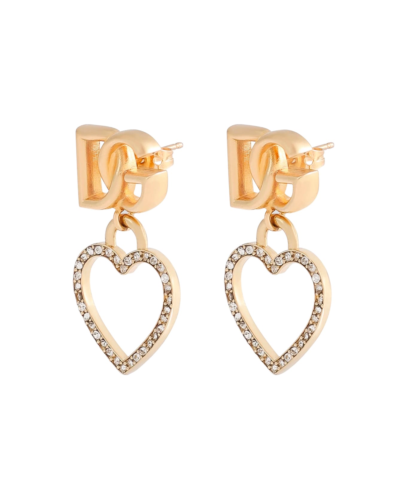 Dolce 
Gabbana Orecch.perno Cuori 
it.tailor
 - Metallic