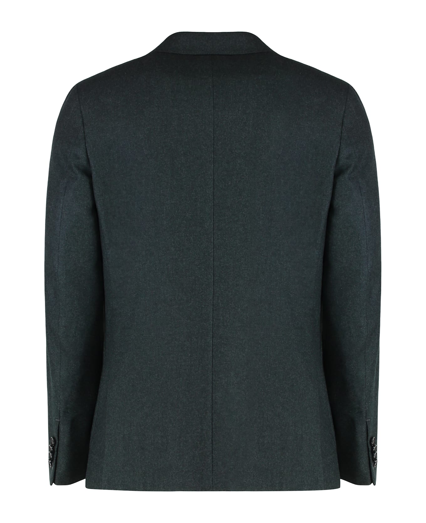 Zegna Blazer In Blended Wool - green