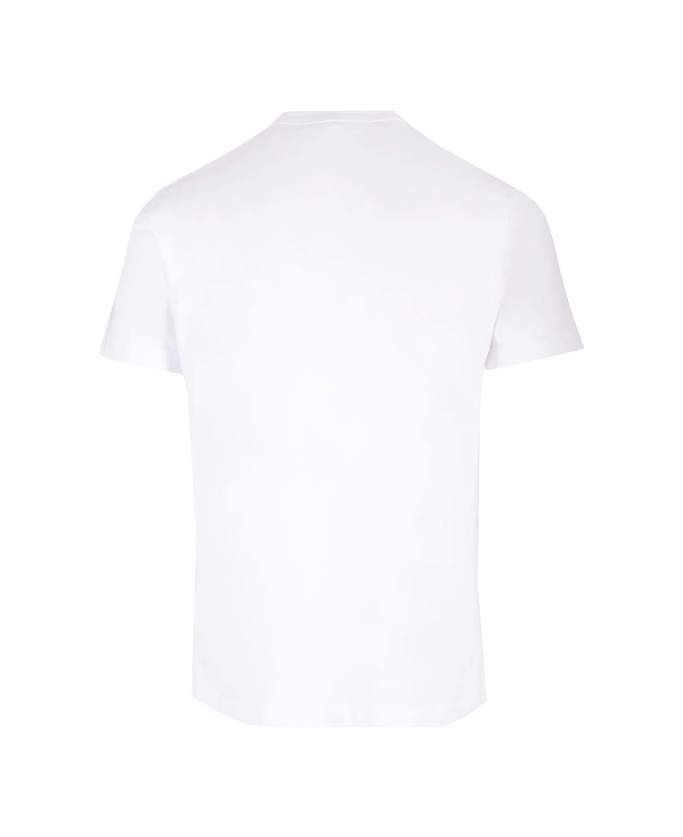 Comme des Garçons Shirt T-shirt With Marilyn Monroe Print - WHITE