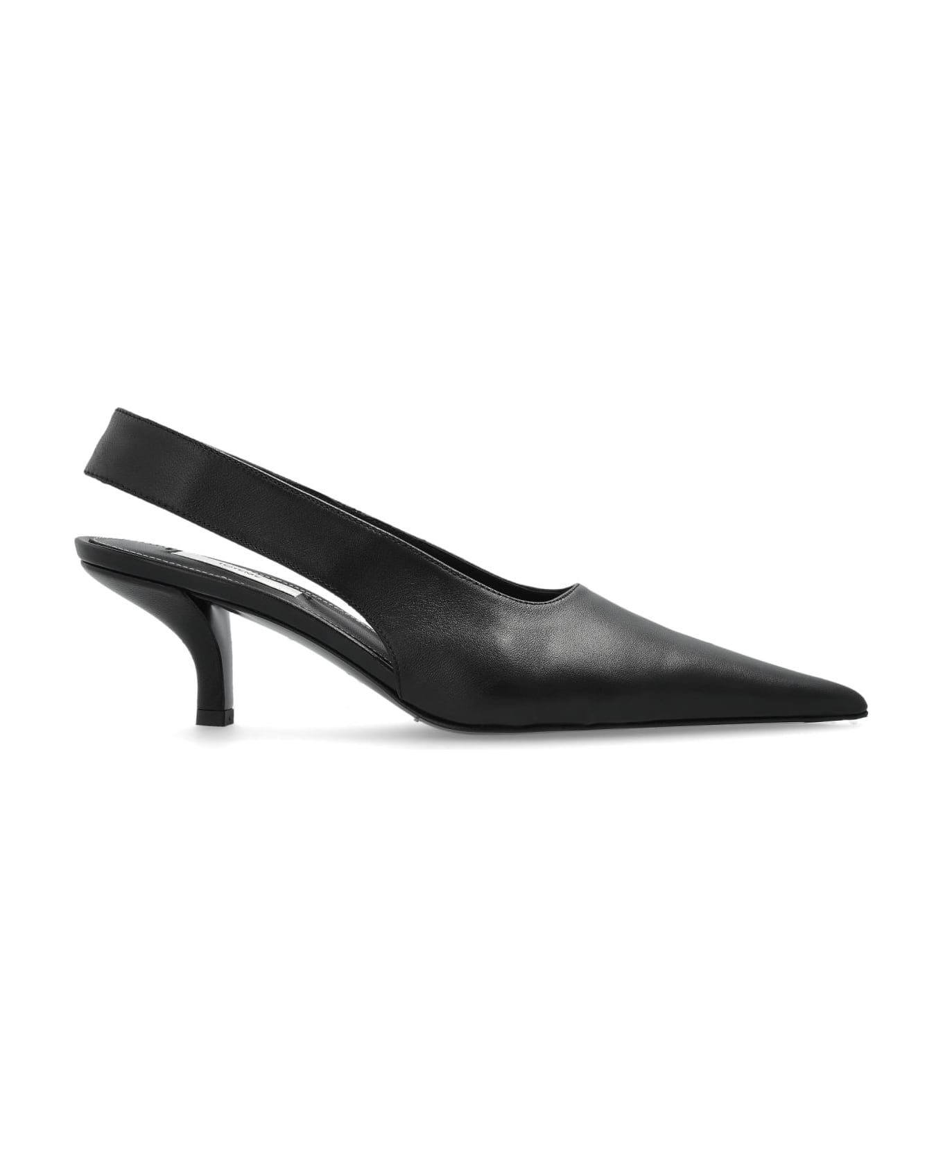 Totême Toteme Leather Heeled Shoes - Black