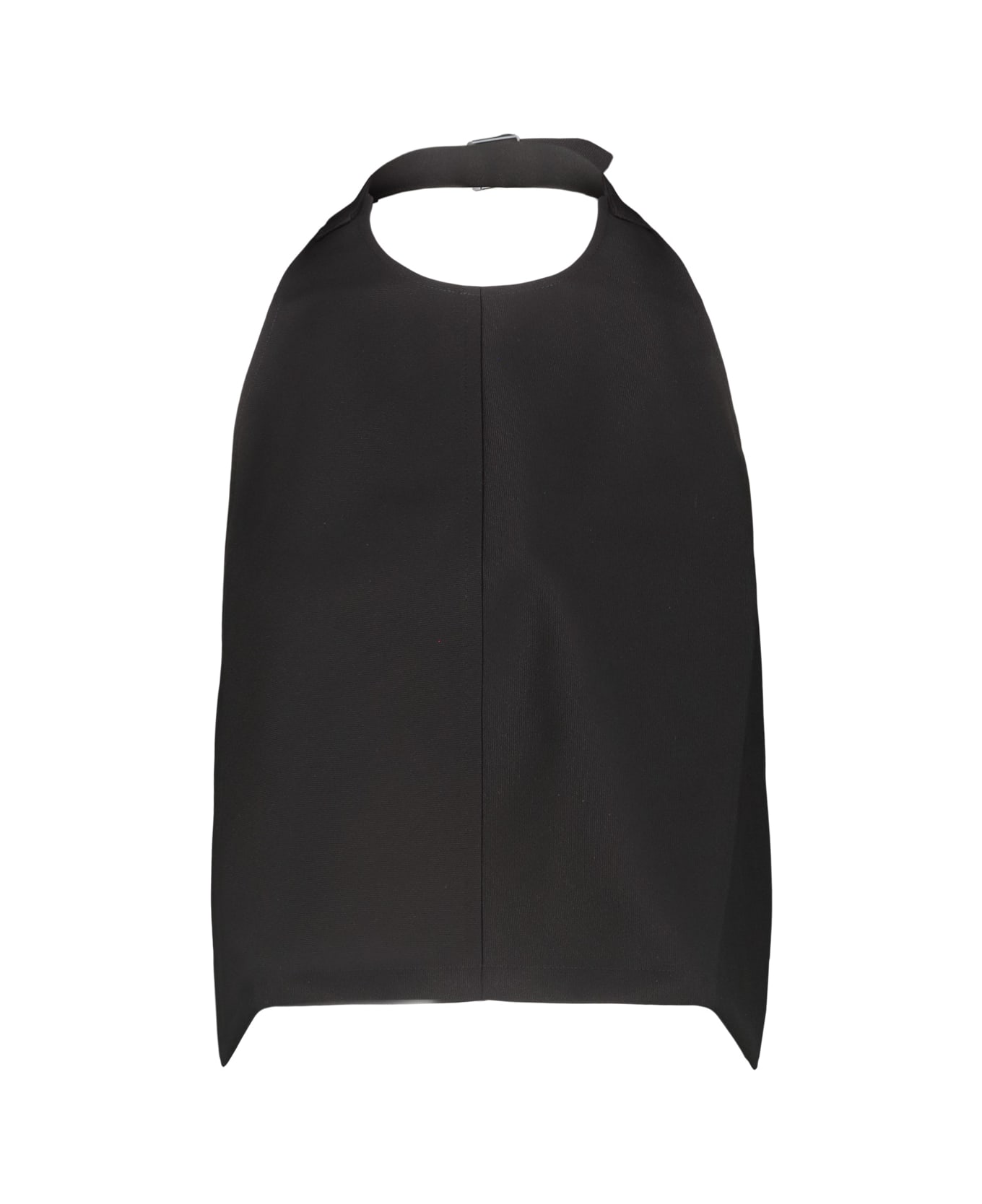 WARDROBE.NYC Backless Halter Top - Blk Black