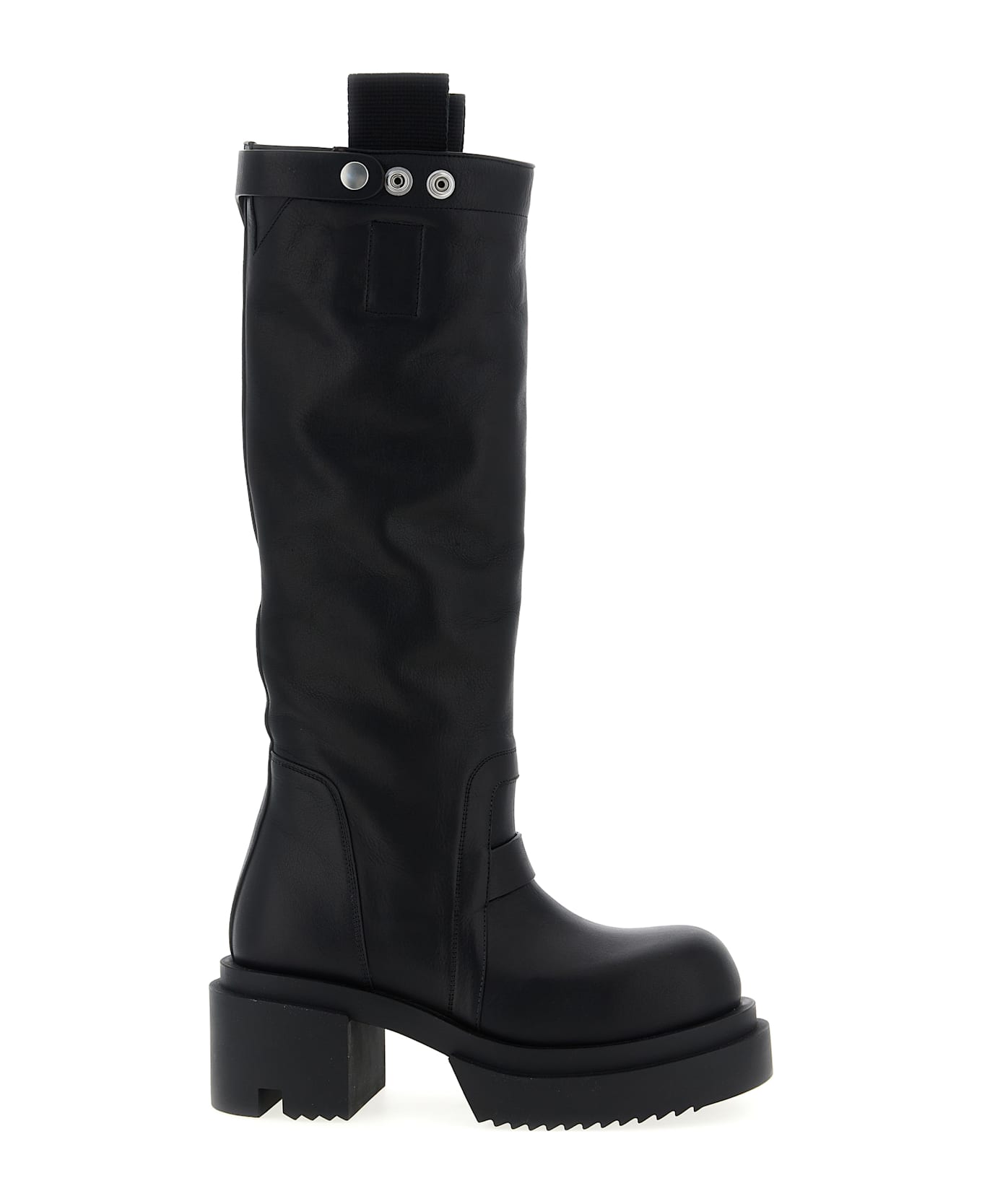 Rick Owens 
knee Pull On Bogun
 Boots