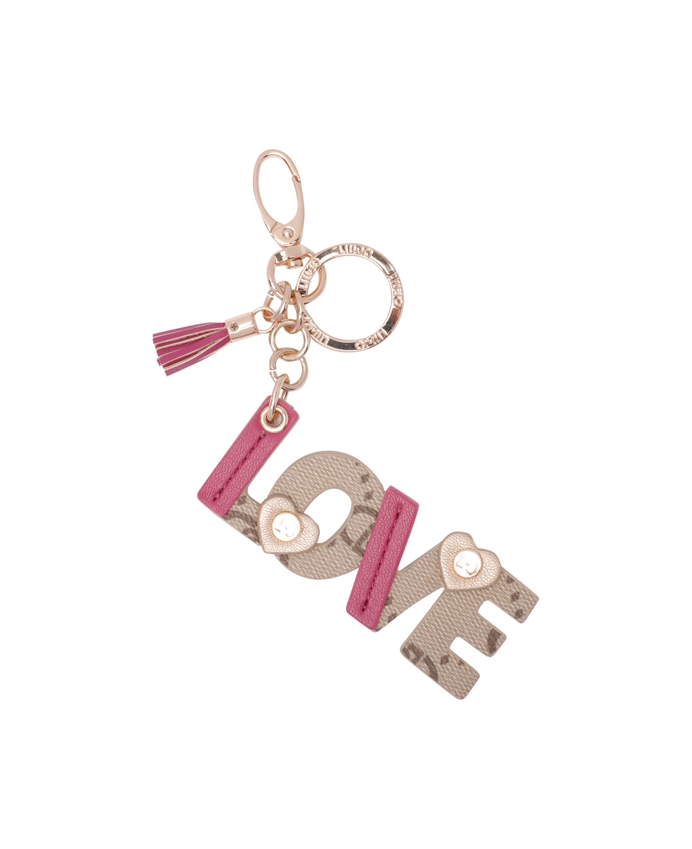 Liu-Jo Love Keyring - Beige