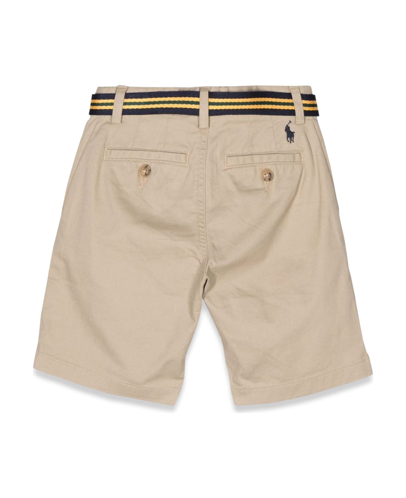 Ralph Lauren Shrt-shorts-flatfront - MARRONE