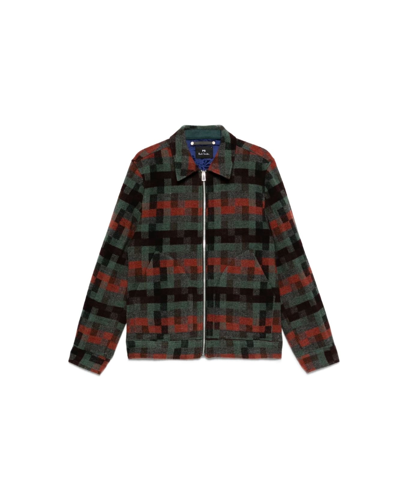 Paul Smith Printed Wool Jacket - MultiColour