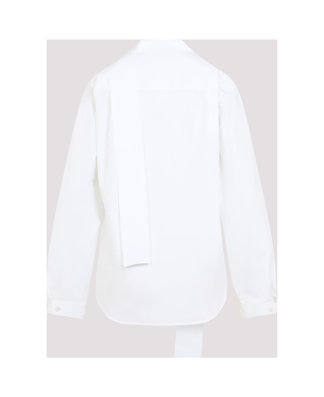 Alaia Alaïa Scarf Blouse - Blanc