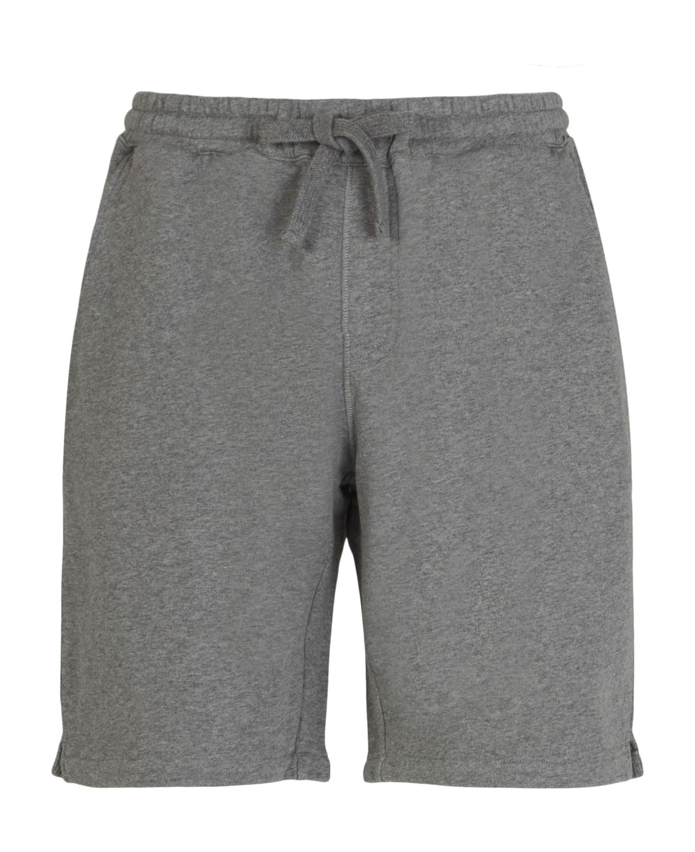 MC2 Saint Barth Man Cotton Bermuda - GREY