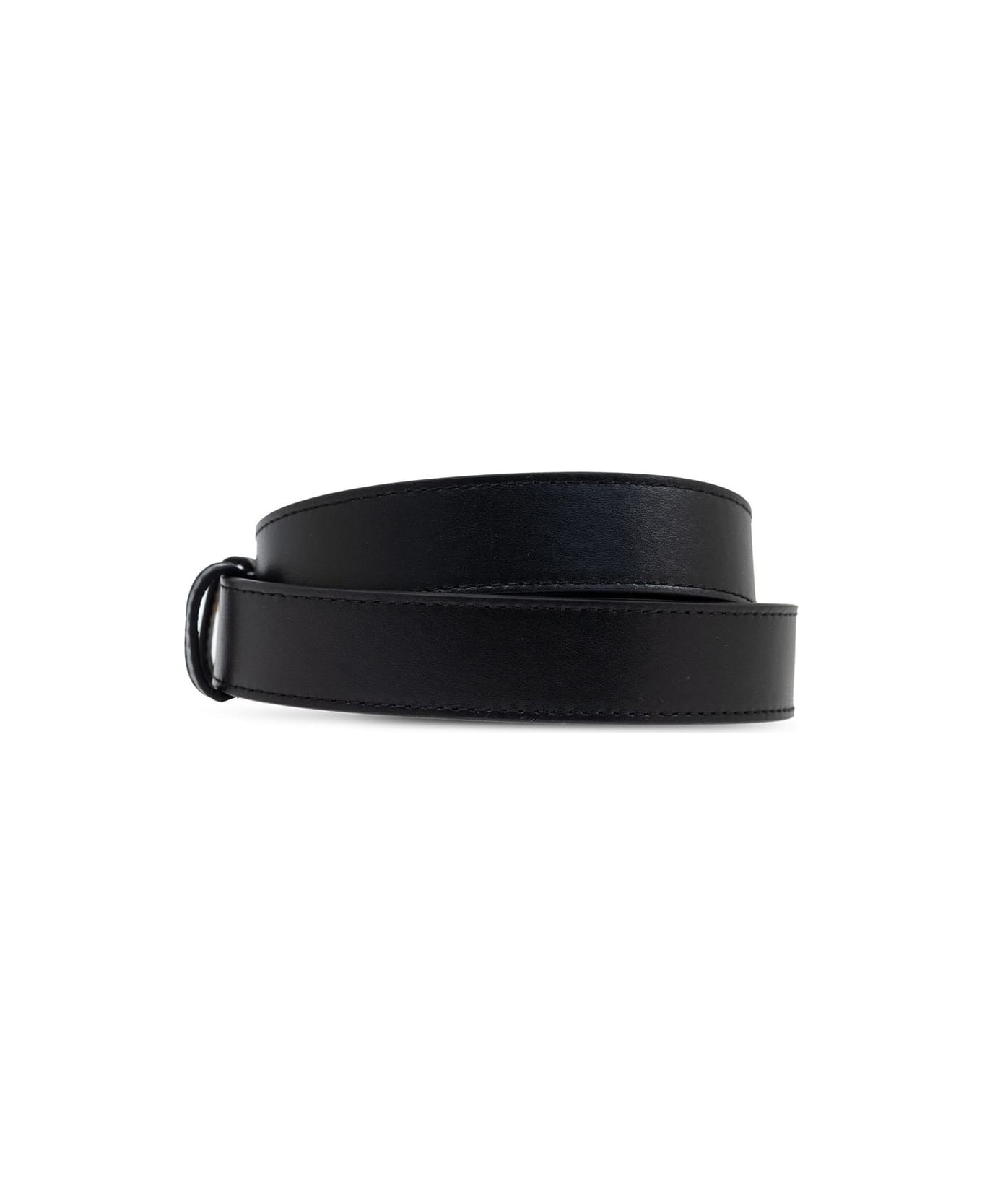 Jacquemus La Ceinture Ovalo J Buckle Belt - Black