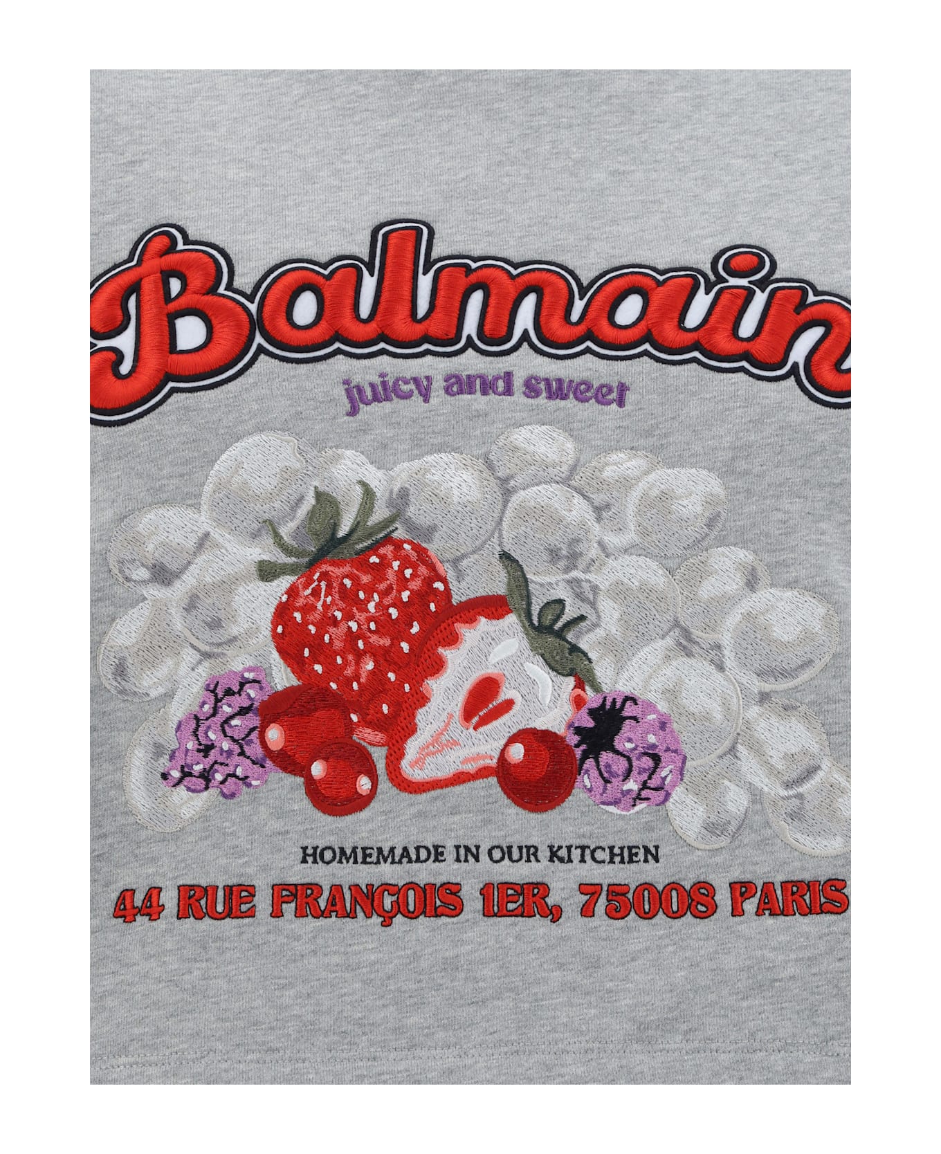 Balmain T-shirt - Gris ChinÉ/ Multicolore