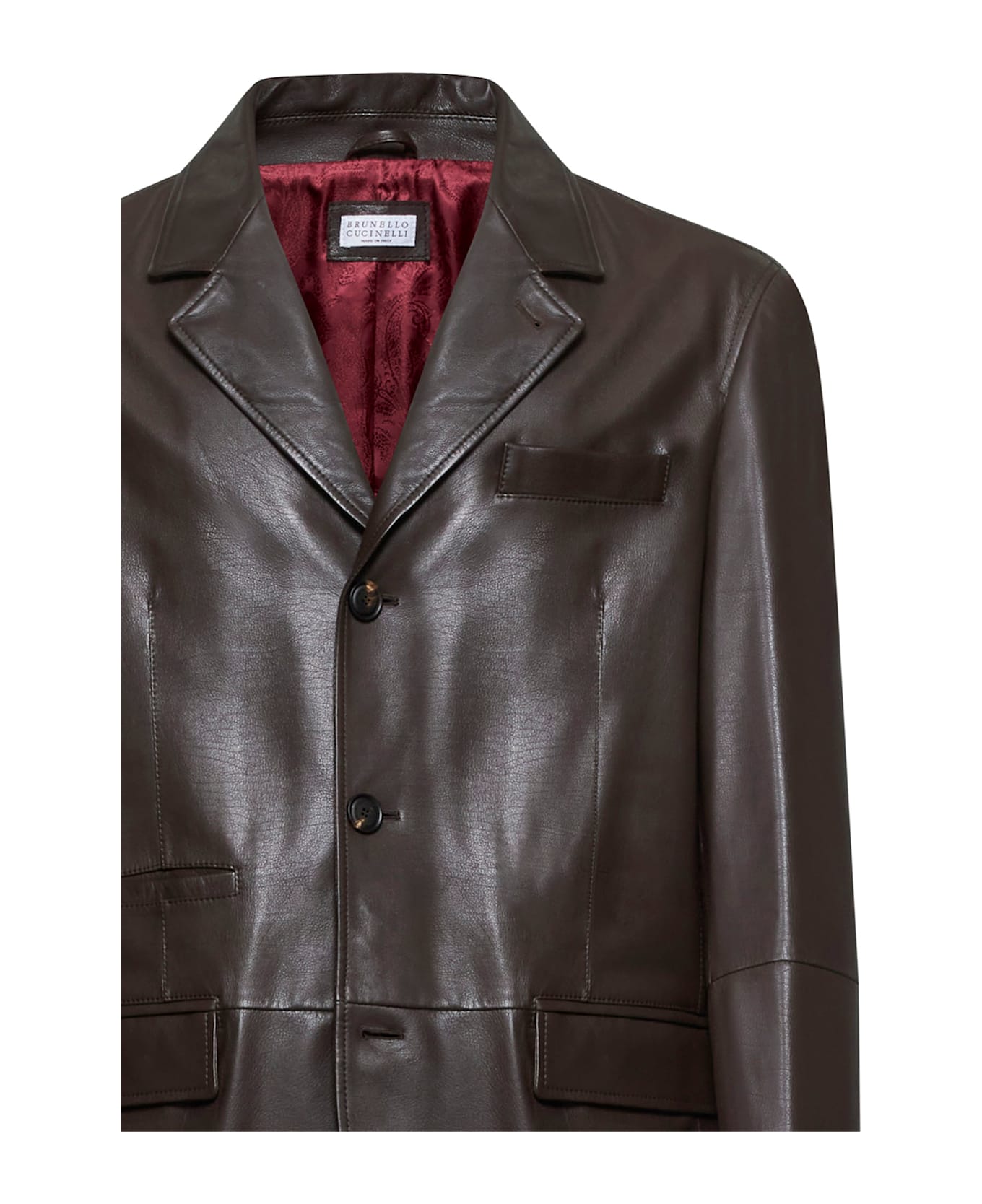 Brunello Cucinelli Blazer - Dark Brown