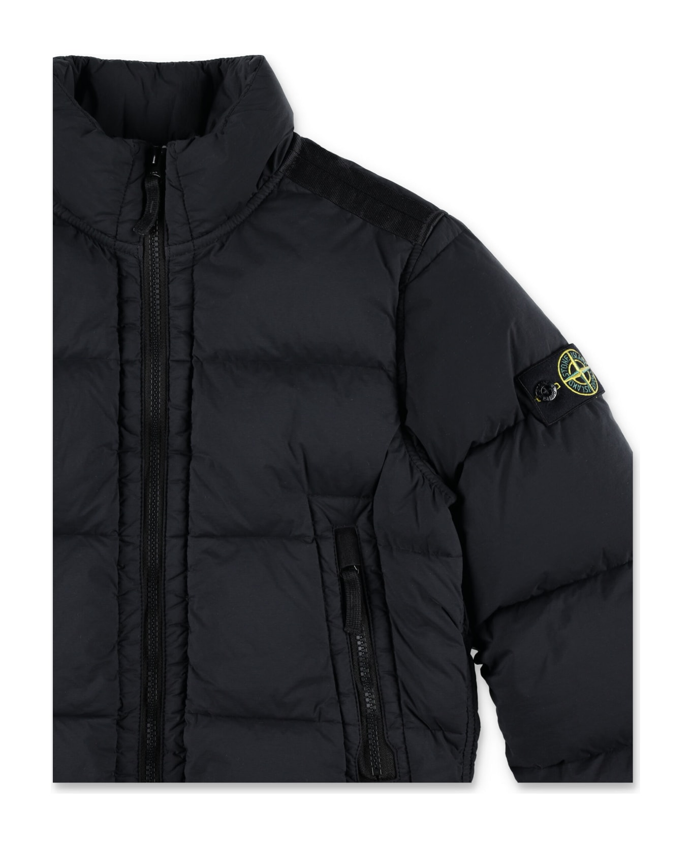 Stone Island Real Downjacket - BLACK コート＆ジャケット