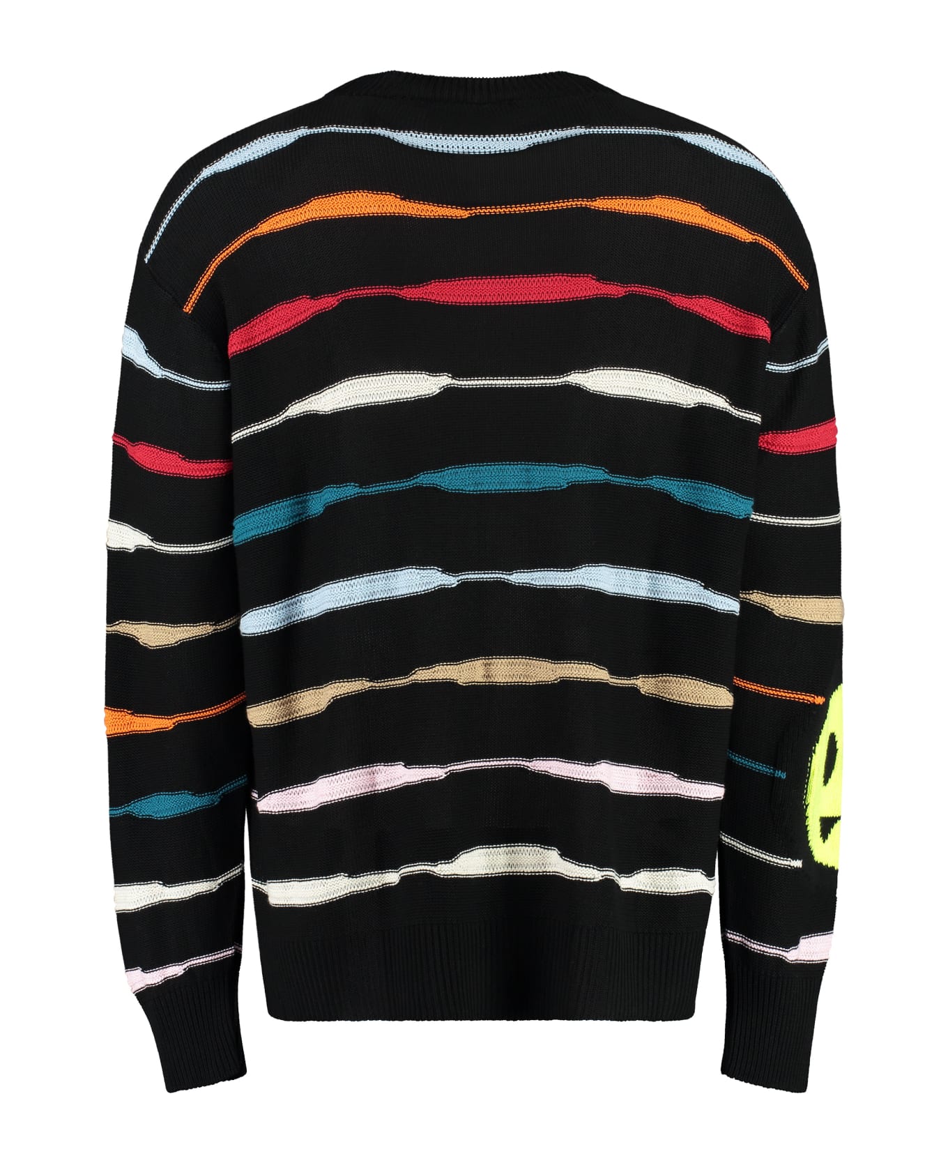 Barrow Striped Crew-neck Sweater - black name:475
