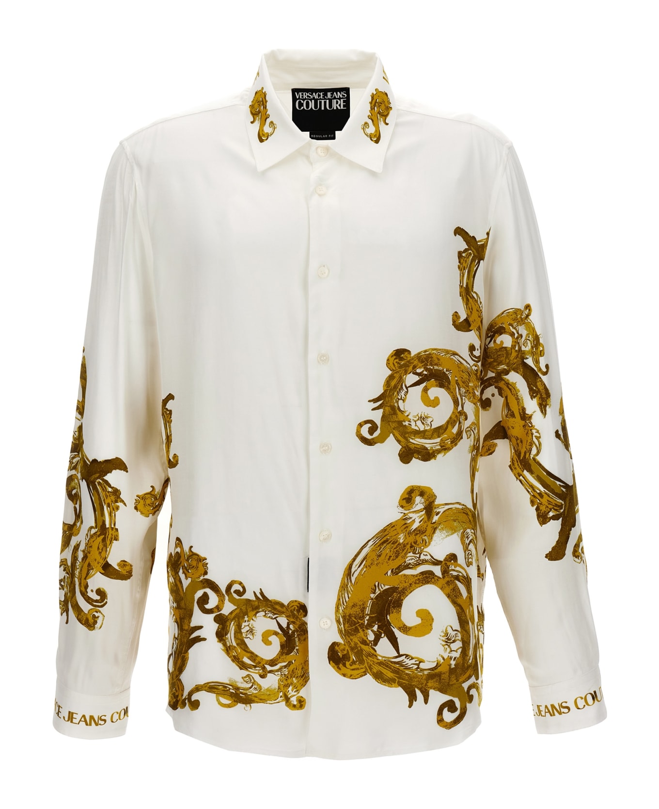 Versace Jeans Couture 'baroque' Shirt - White