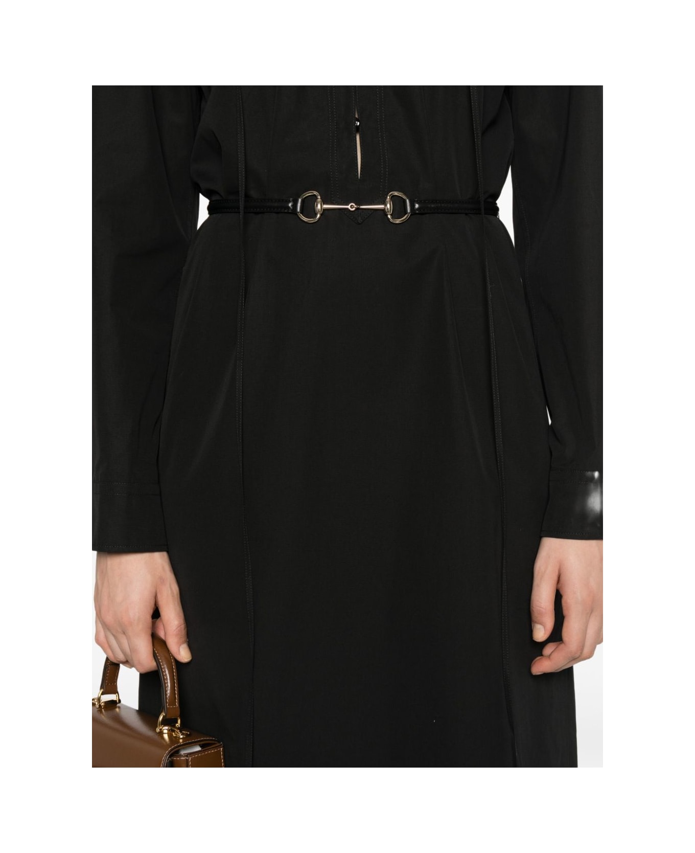 Gucci Cotton Short Dress - Black