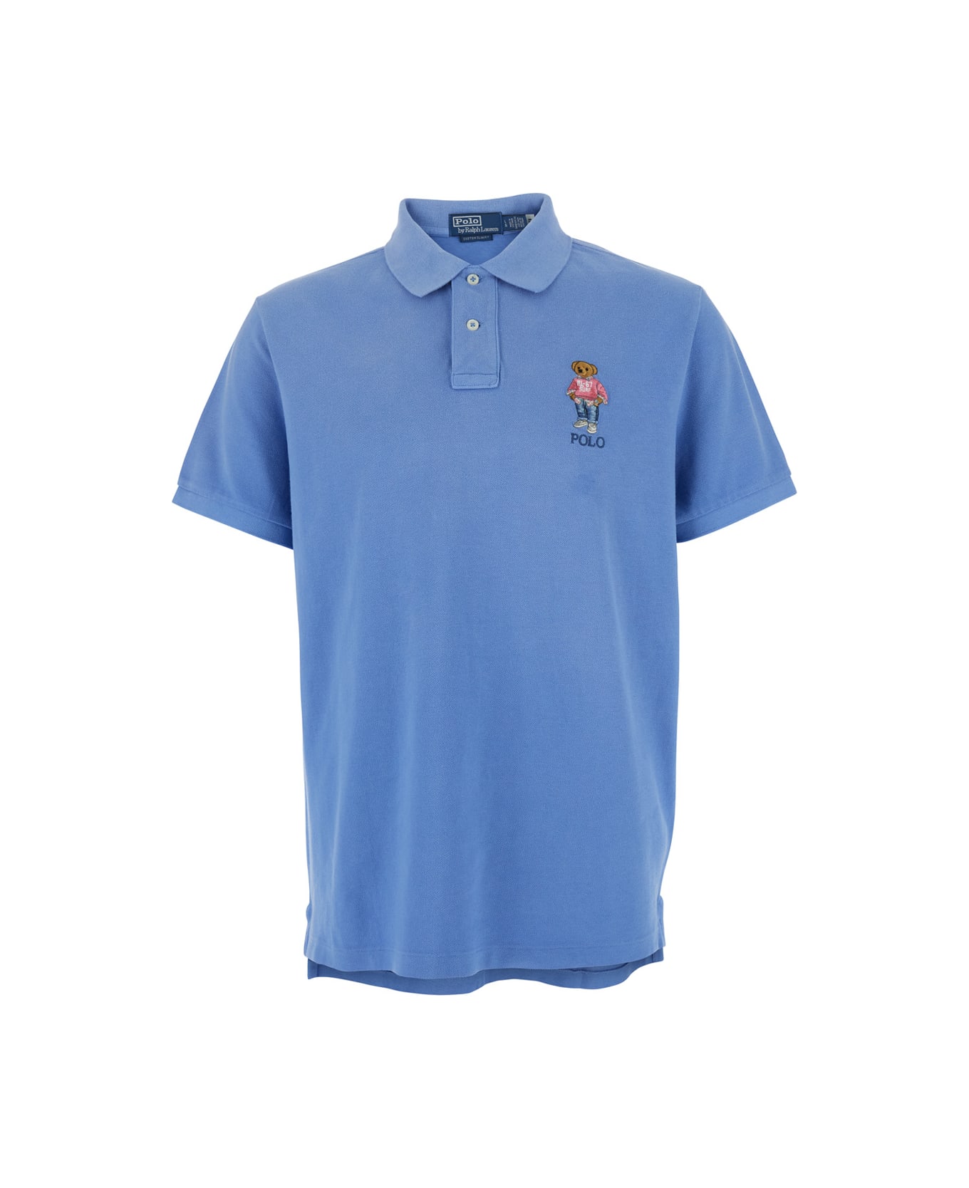 Ralph Lauren Polo Shirt - SP25 CAMP BL SRF CLB JEEP BEAR