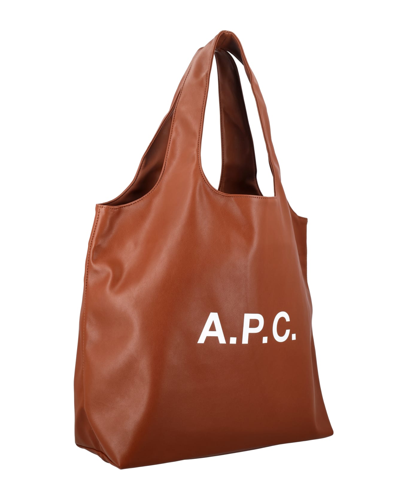 A.P.C. Ninon Tote Bag - HAZELNUT